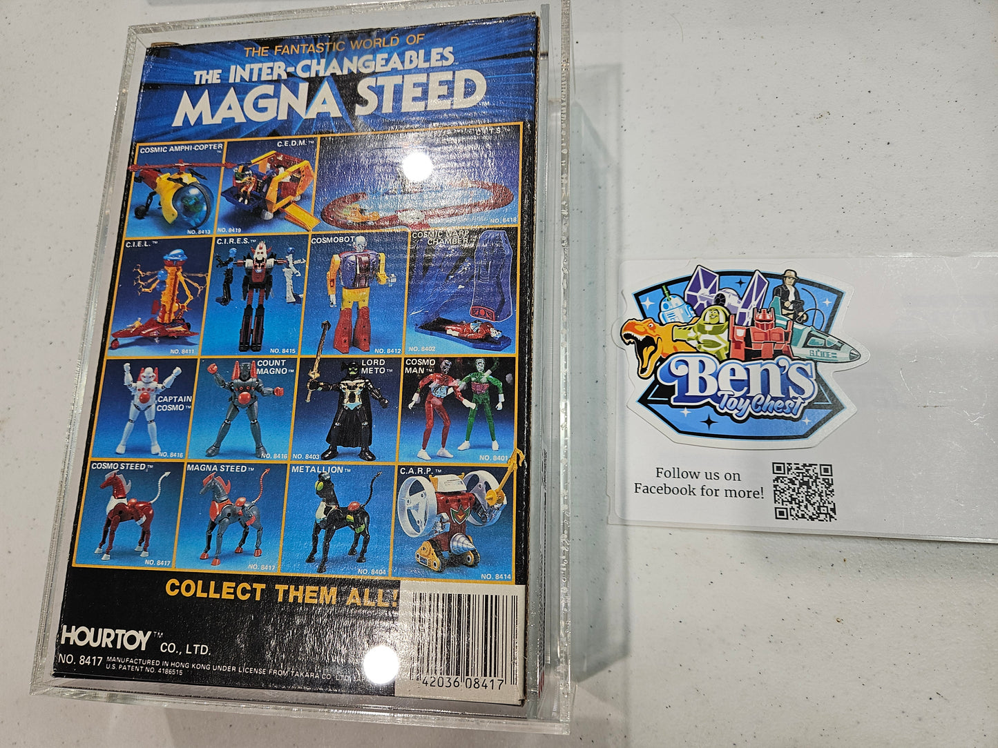 1979 Hourtoy Micronauts The Inter-changeables - Magna Steed CAS 75+