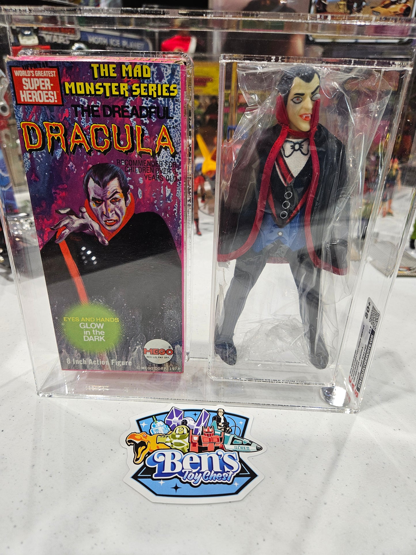 1974 Mego WGH The Dreadful Dracula CAS 80+