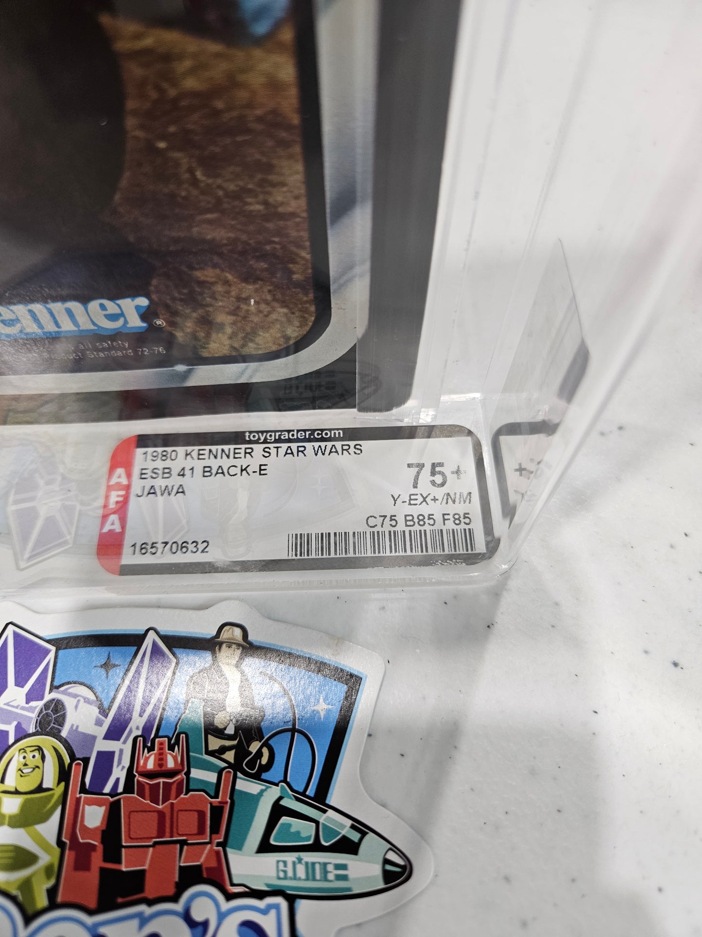 1980 Kenner Star Wars Jawa AFA 75+
