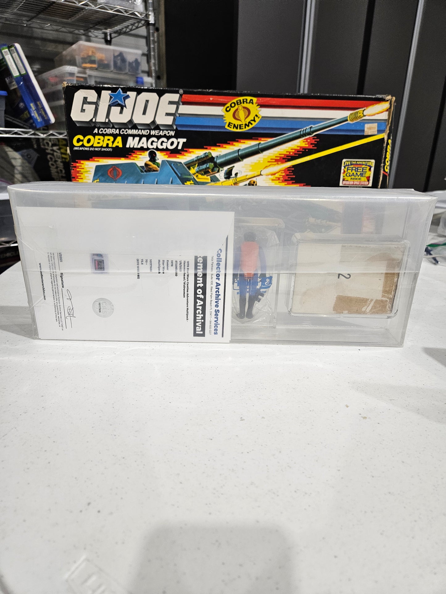 1978 Kenner Star Wars 2Pk Mail Away CAS 70+