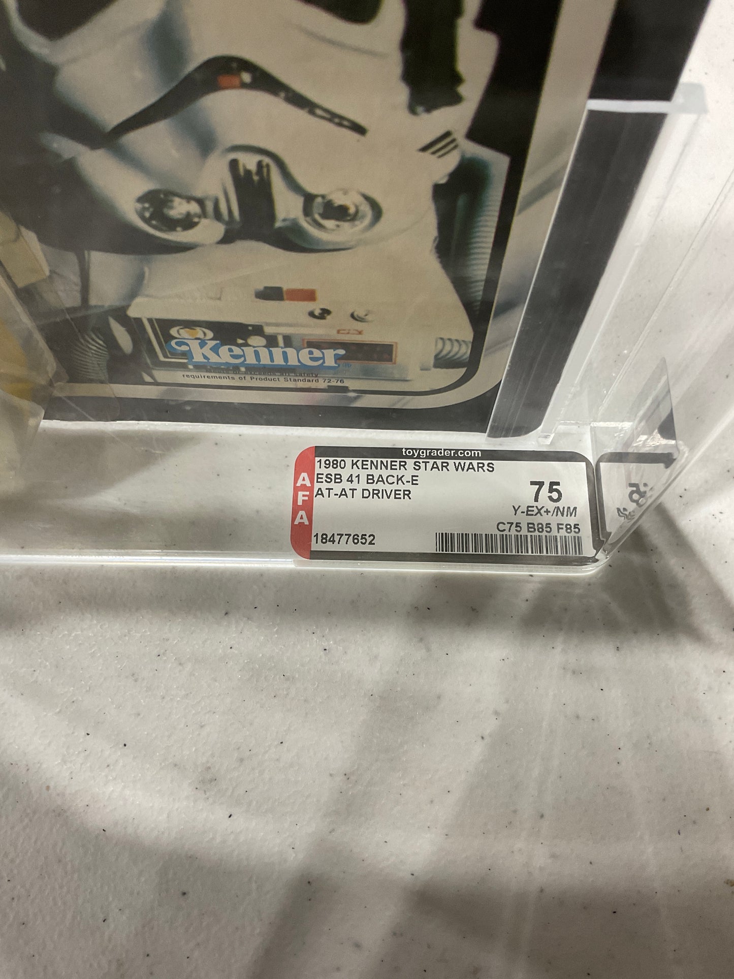 1980 Kenner Star Wars TESB - AT-AT Driver AFA 75 NM