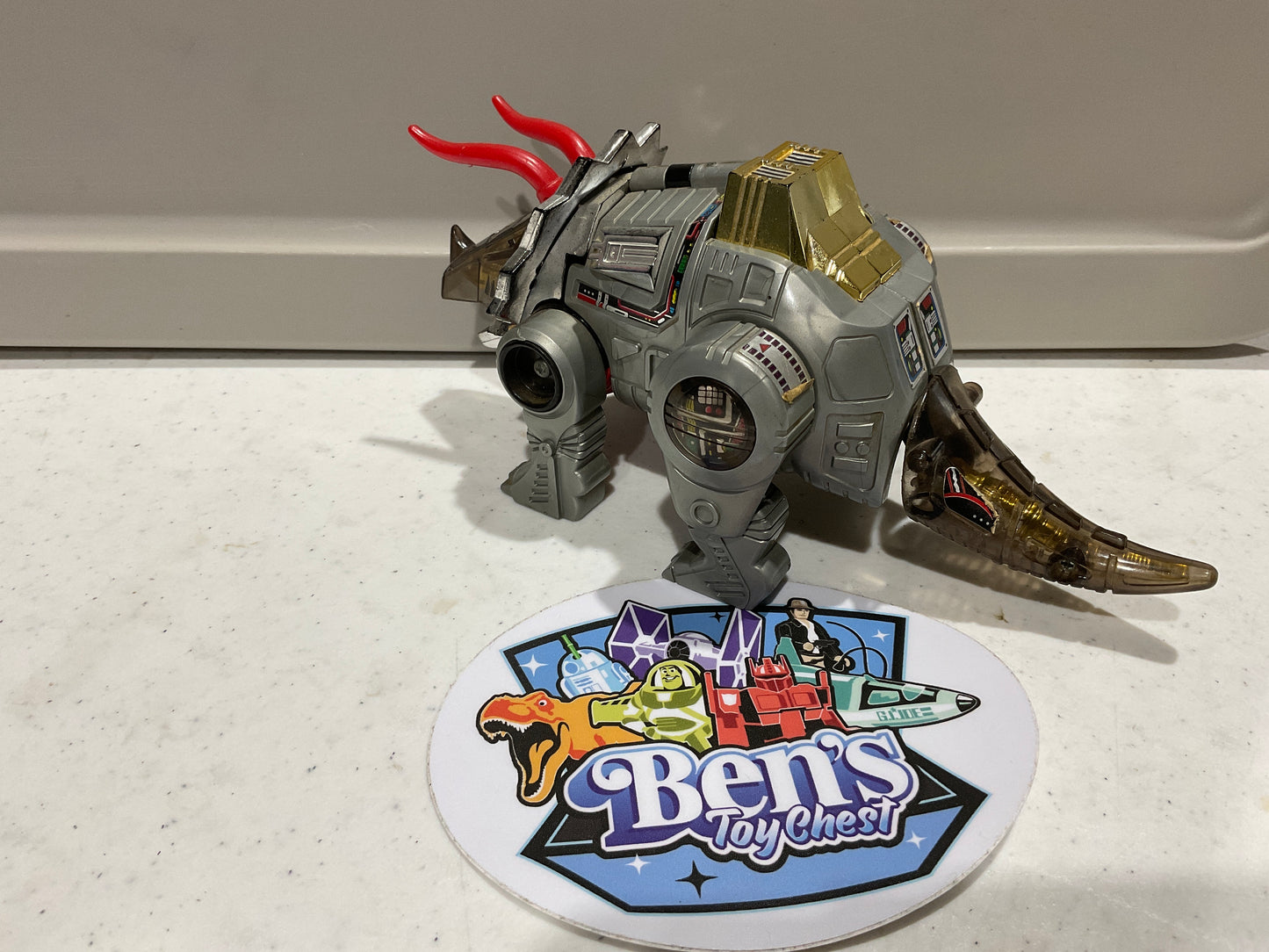 Loose 1986 Transformers G1 Dinobot Slag, NO ACCESSORIES