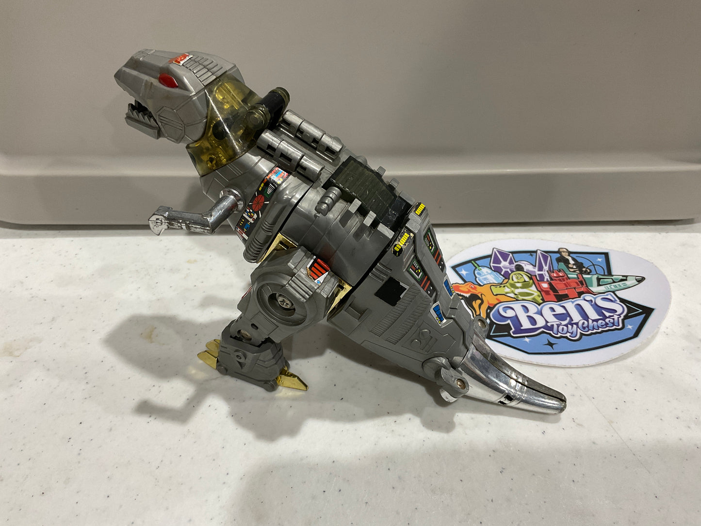 1984 G1 Transformers Grimlock Japan Version, LOOSE MISSING SWORD