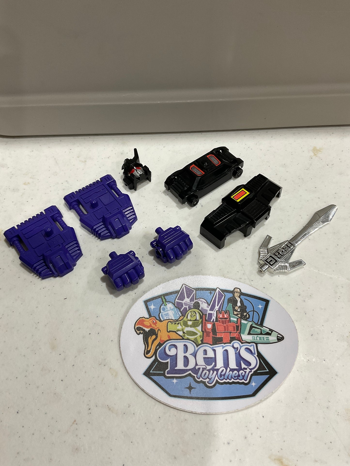1985 G1 Transformers Combiner Menasor, 99% COMPLETE