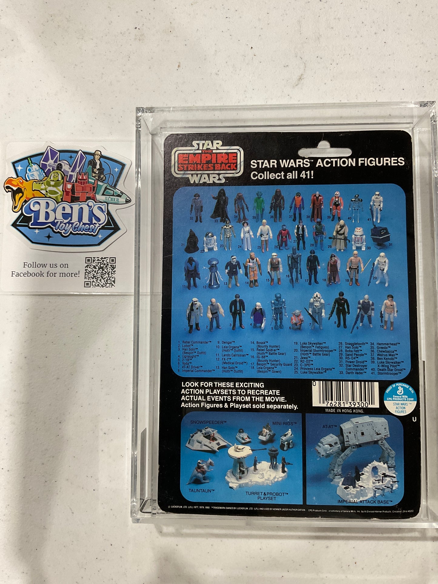1980 Kenner Star Wars TESB - AT-AT Driver AFA 75 NM