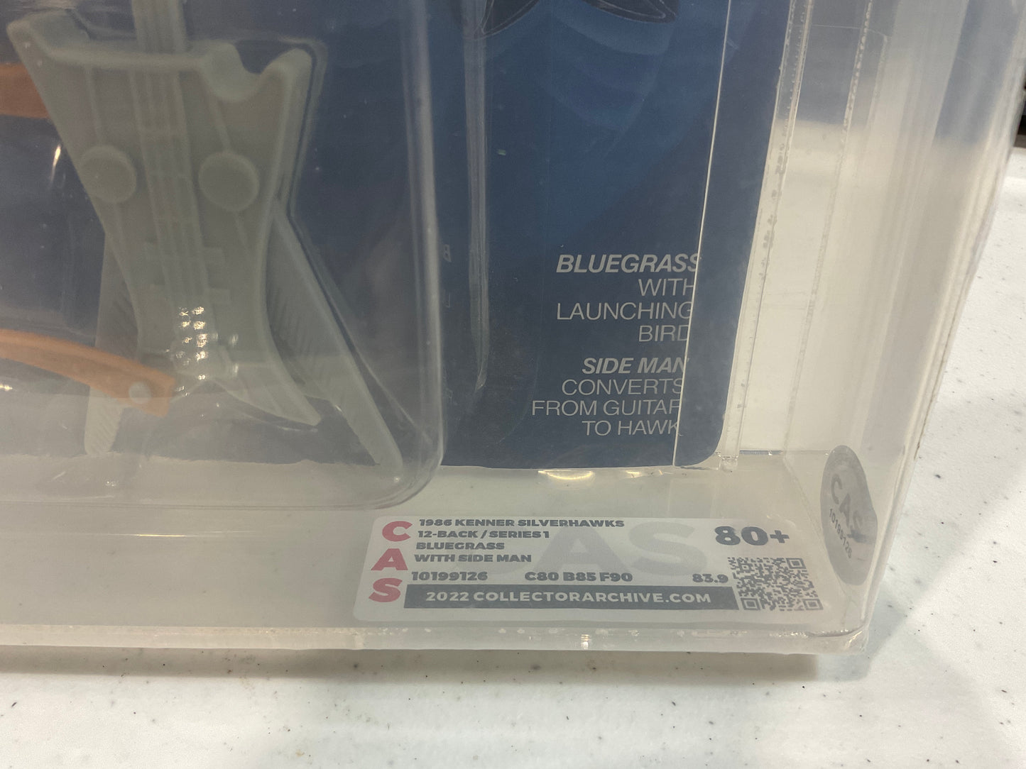 1986 Kenner Silverhawks Bluegrass CAS 80+