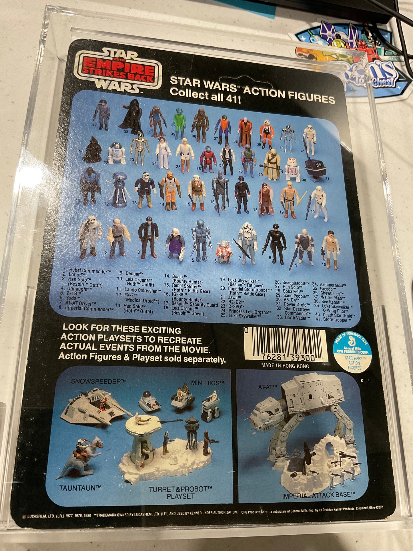 1980 Kenner Star Wars See-Threepio (C-3PO) AFA 80+ C80 B85 F85