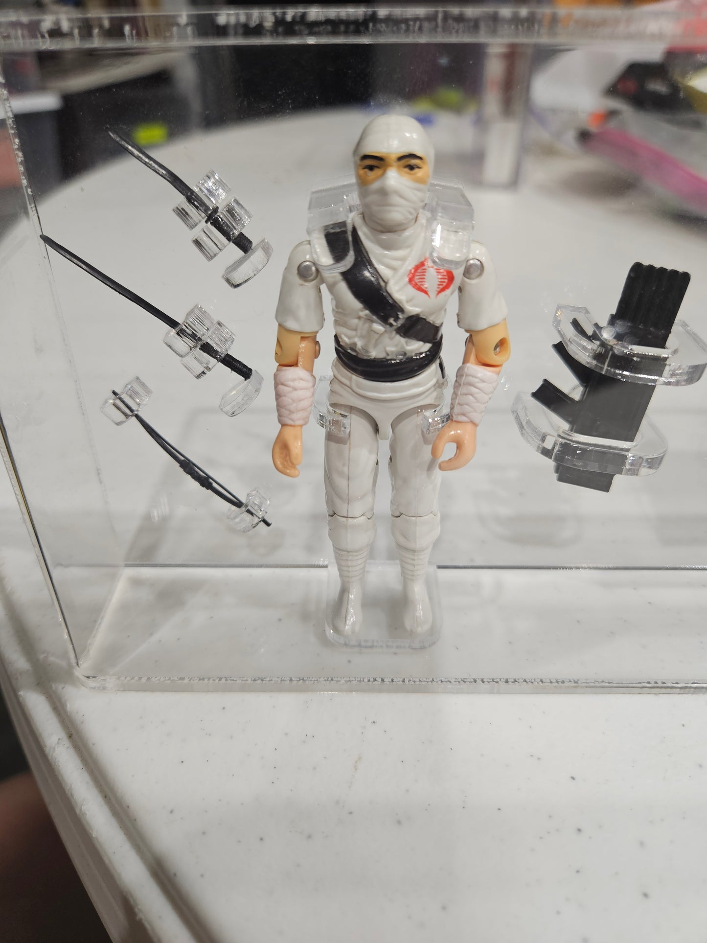 1987 Estrela GI Joe Cobra Do Gelo CAS A Loose
