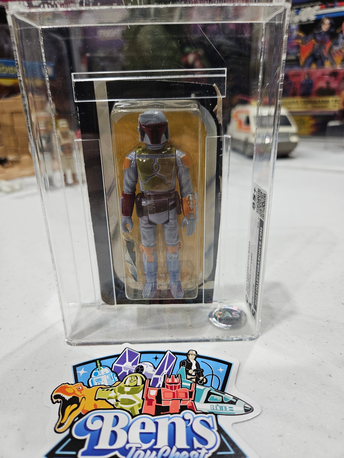1984 Kenner Star Wars Boba Fett CAS 85+