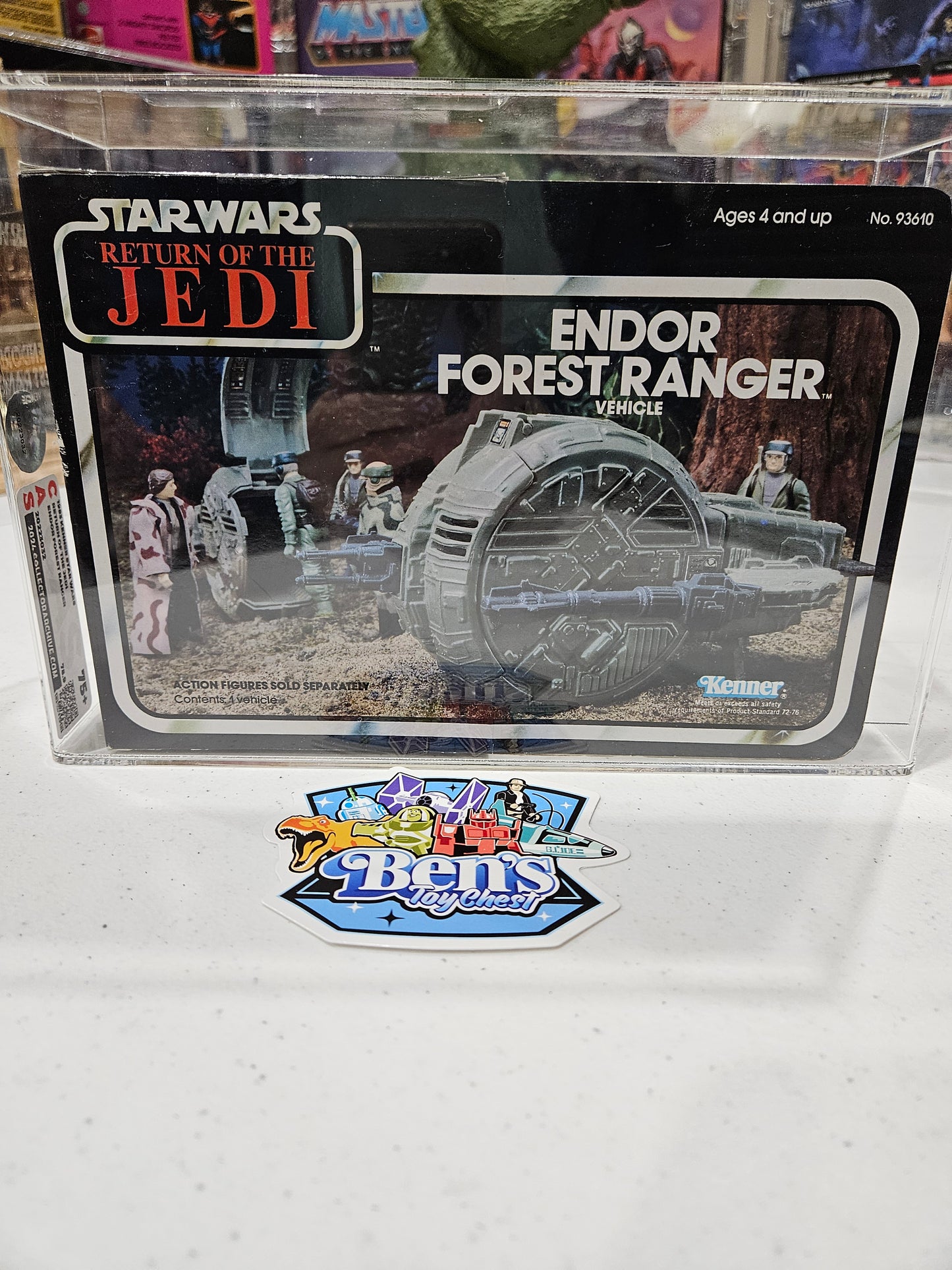 1983 Kenner Star Wars Endor Forest Ranger Vehicle CAS 75+