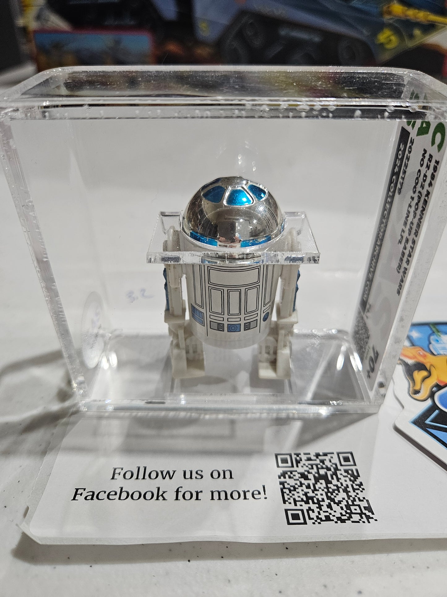 1984 Kenner Star Wars R2-D2 (Pop-Up Saber) CAS 70+ Loose