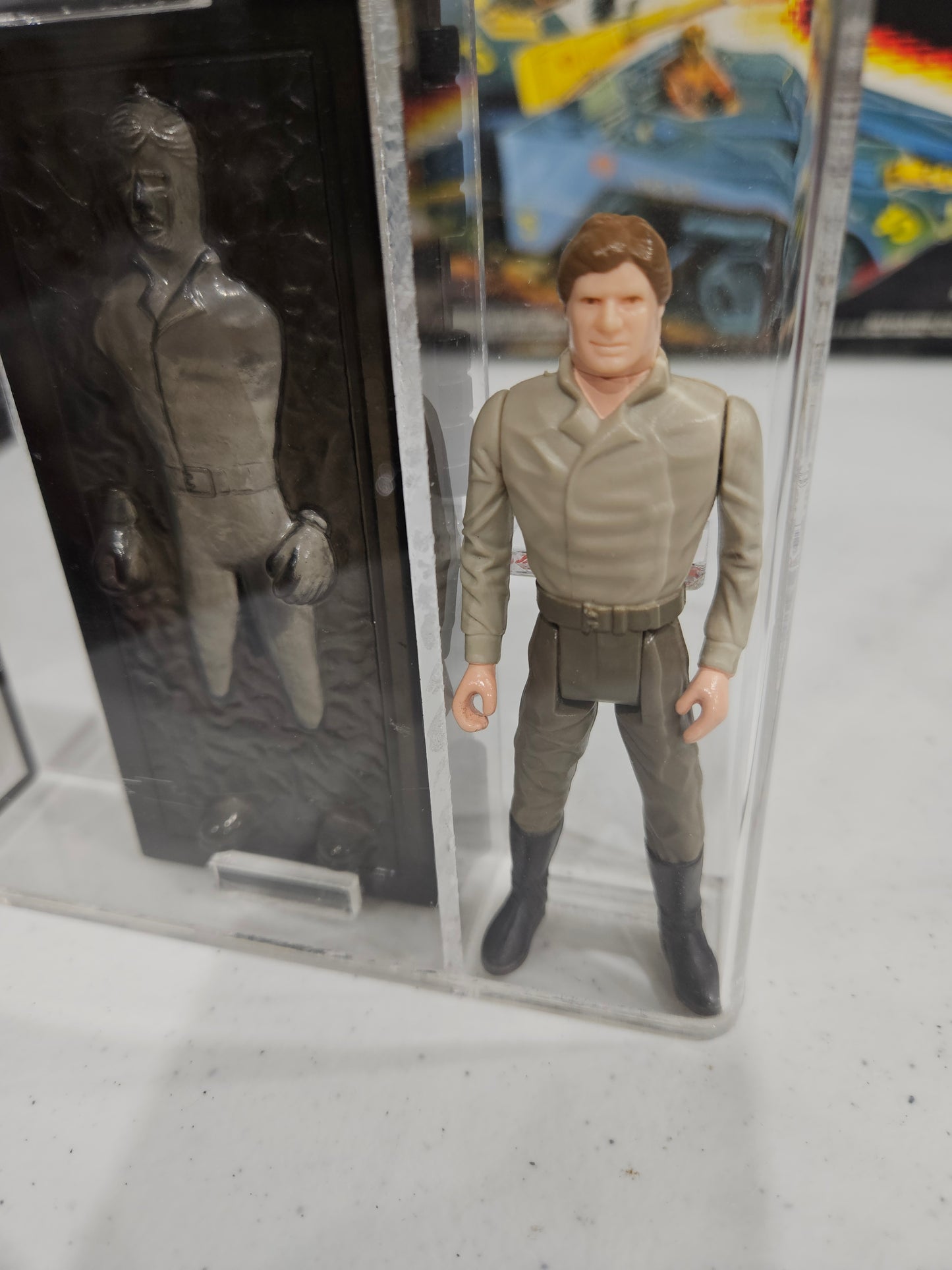 1985 Kenner Star Wars Han Solo Carbonite UKG 85%