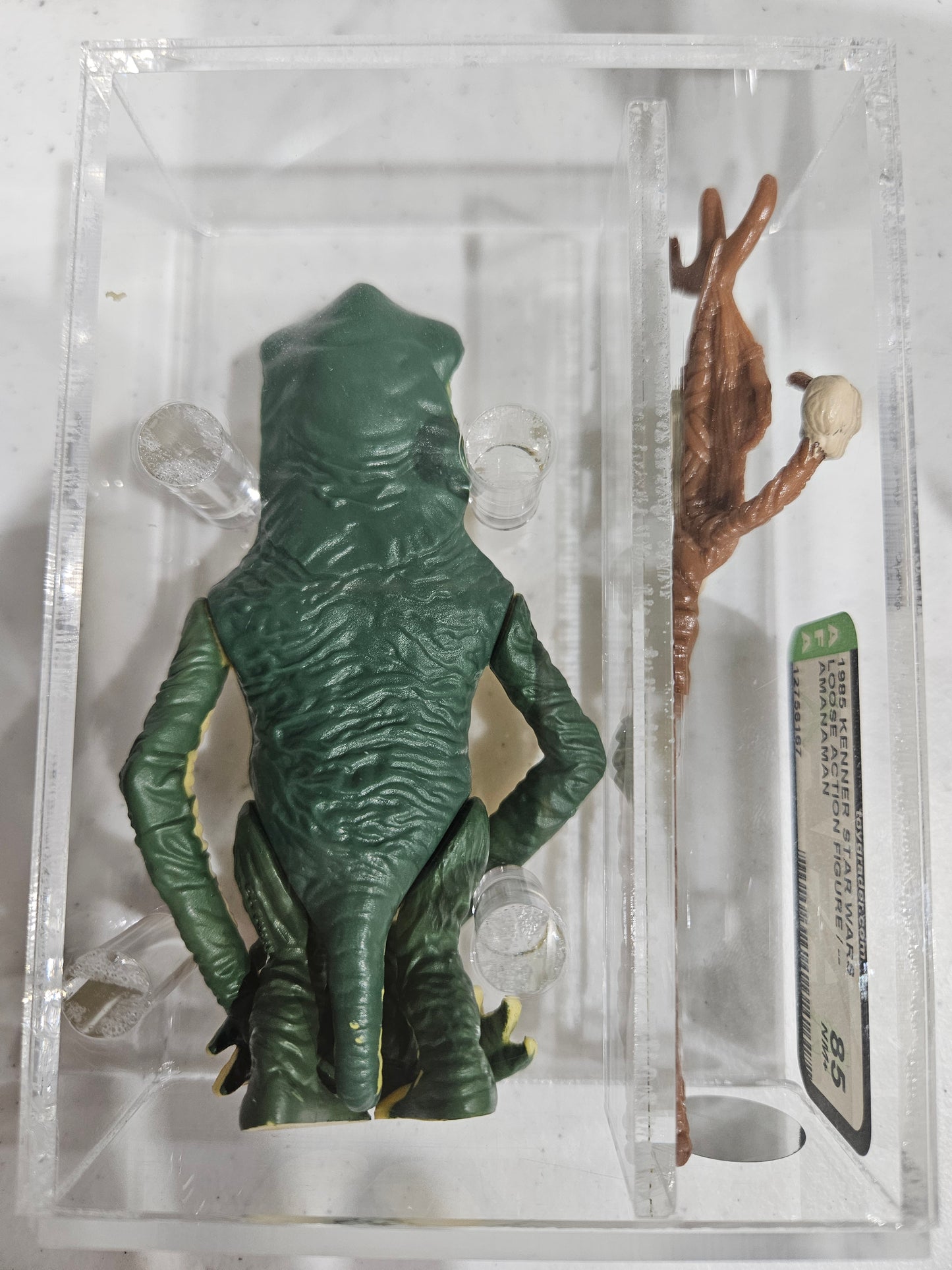 1985 Kenner Star Wars Amanaman AFA 85 NM+ Loose