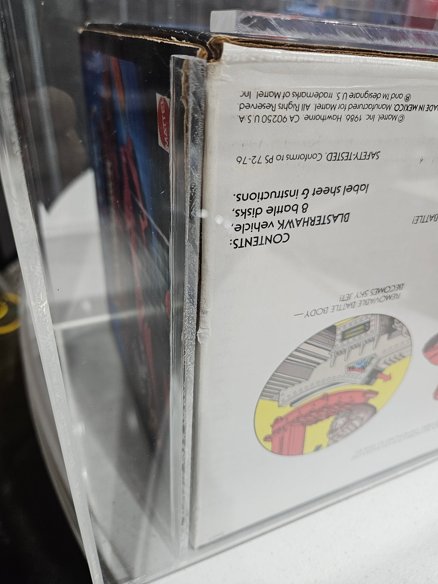 1986 Mattel MOTU BlasterHawk UKG 80%