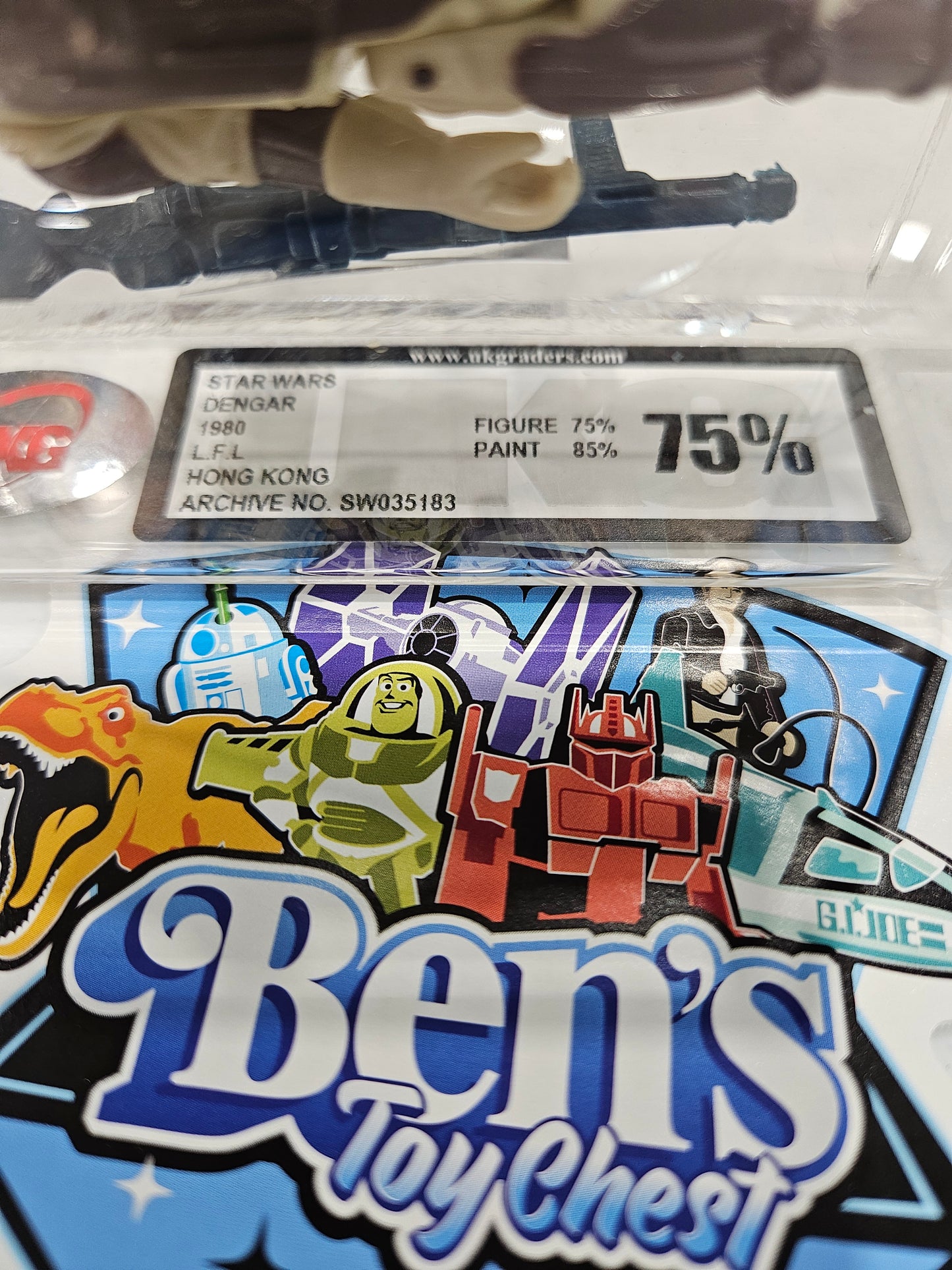 1980 Kenner Star Wars Dengar UKG 75%