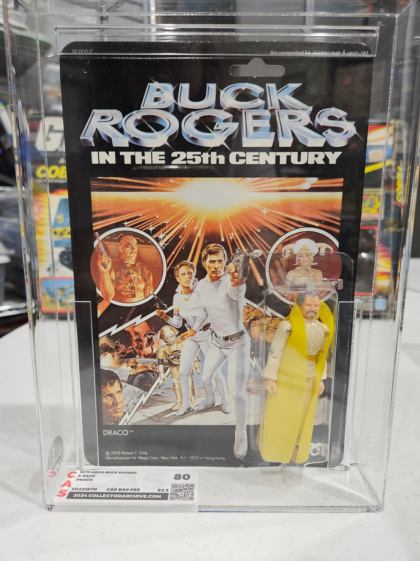 1979 Mego Buck Rogers Draco CAS 80