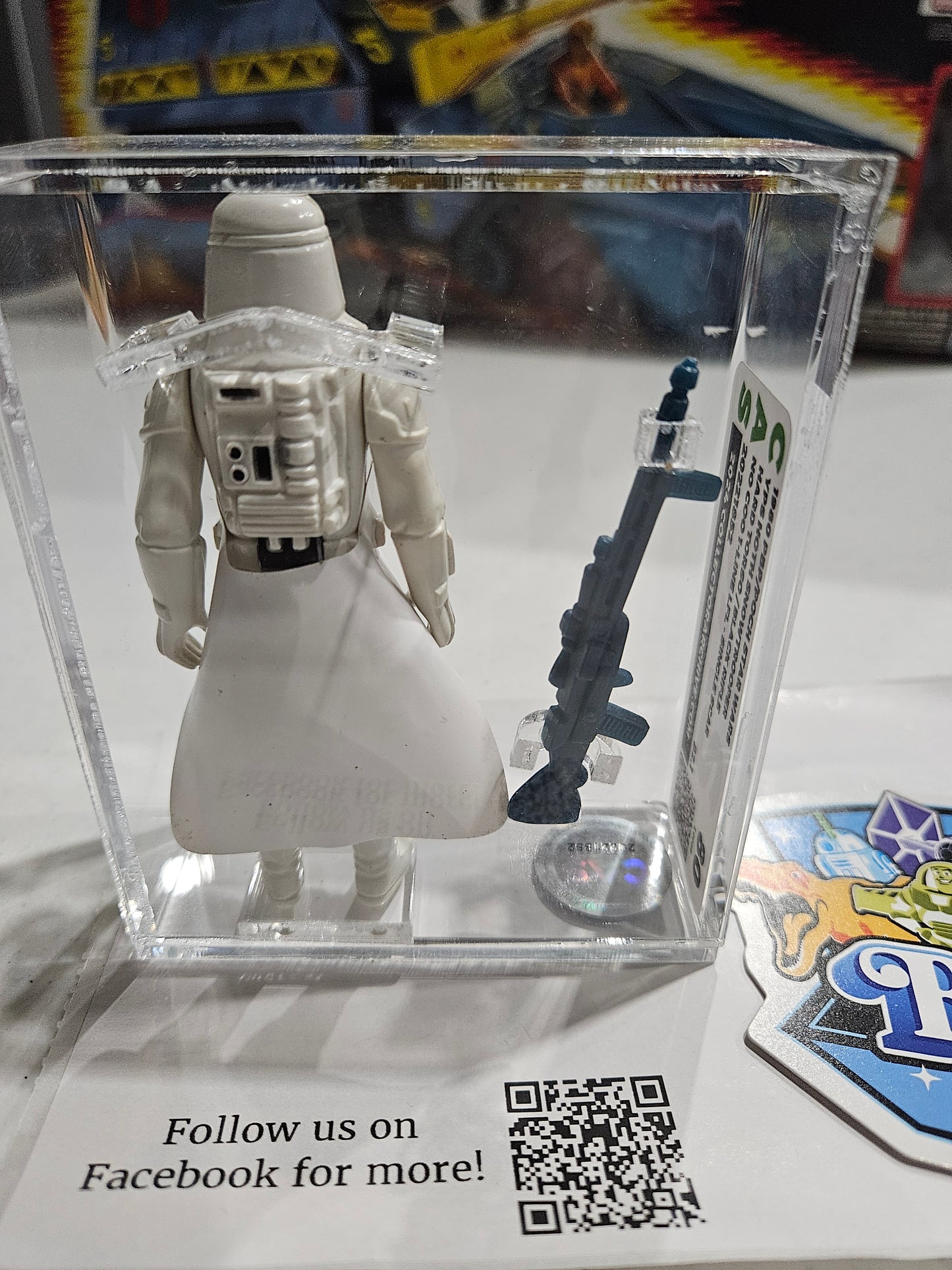 1980 PBP/Poch Star Wars YPS Hoth Snowtrooper CAS 80 Loose