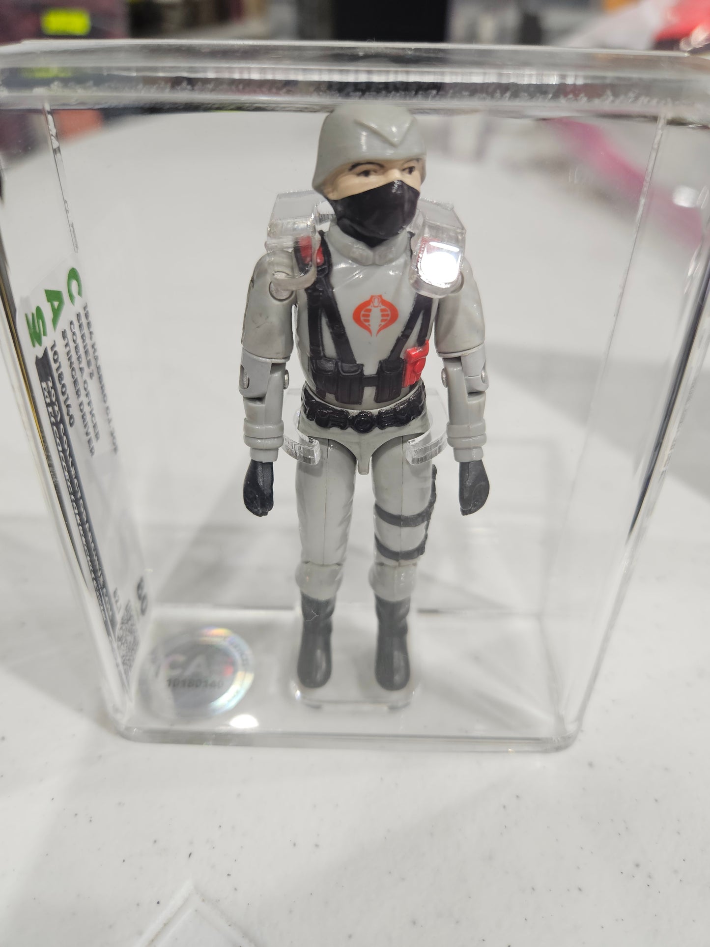 1984 Hasbro GI Joe Stinger Driver CAS 80 Loose
