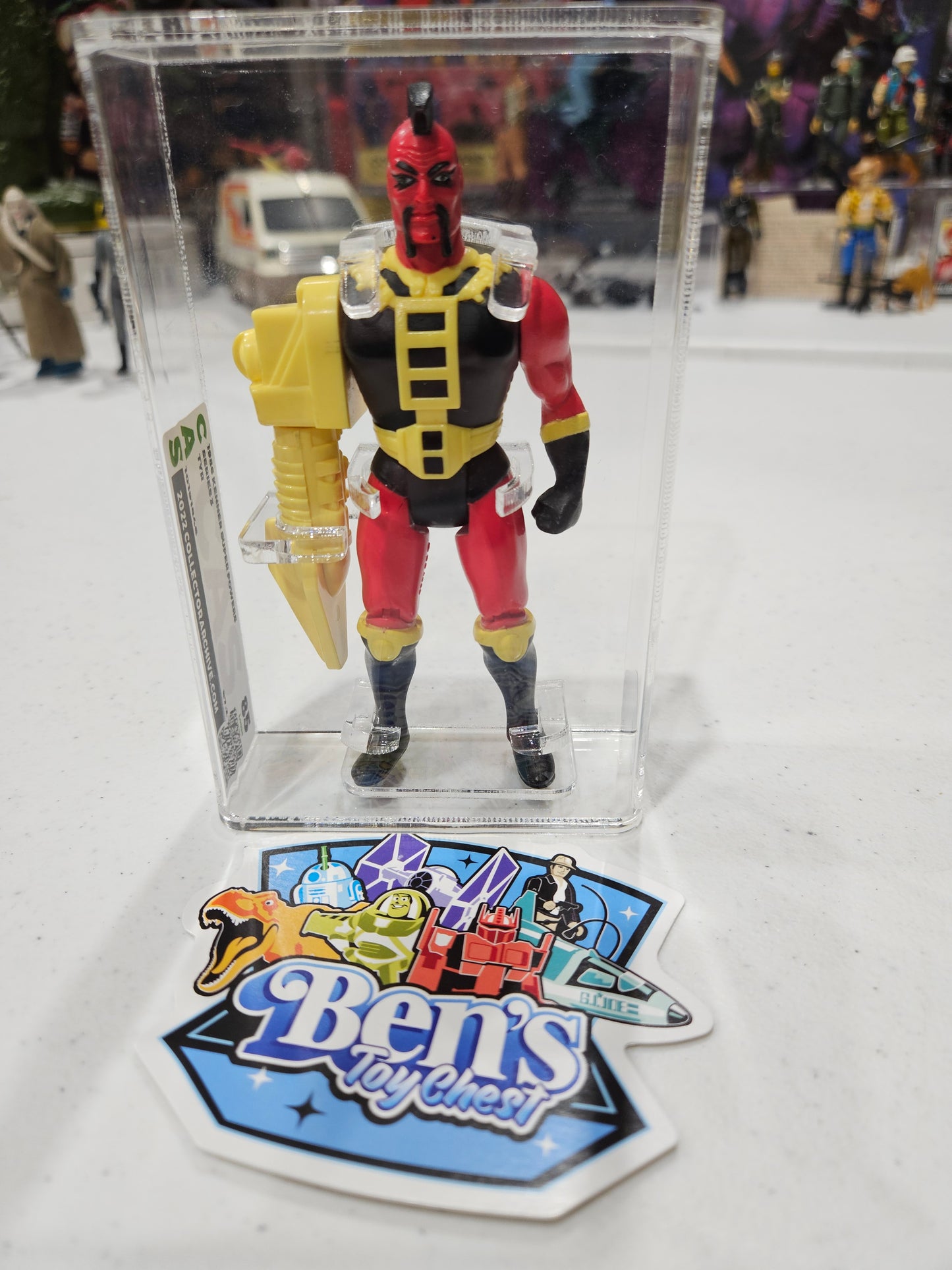 1986 Kenner Super Powers Tyr CAS 85