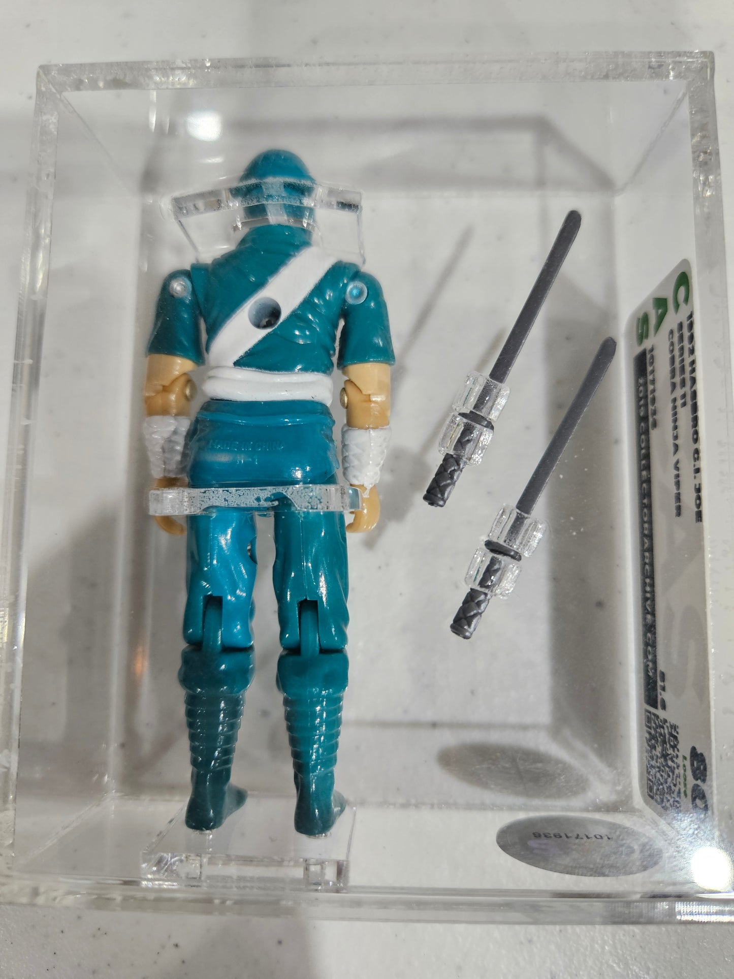 1992 Hasbro GI Joe Cobra Ninja Viper CAS 80 Loose