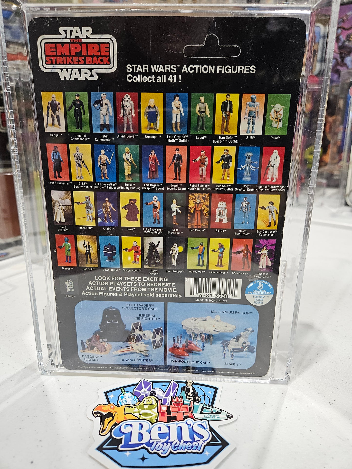 1980 Kenner Star Wars Lobot AFA 80 Damaged