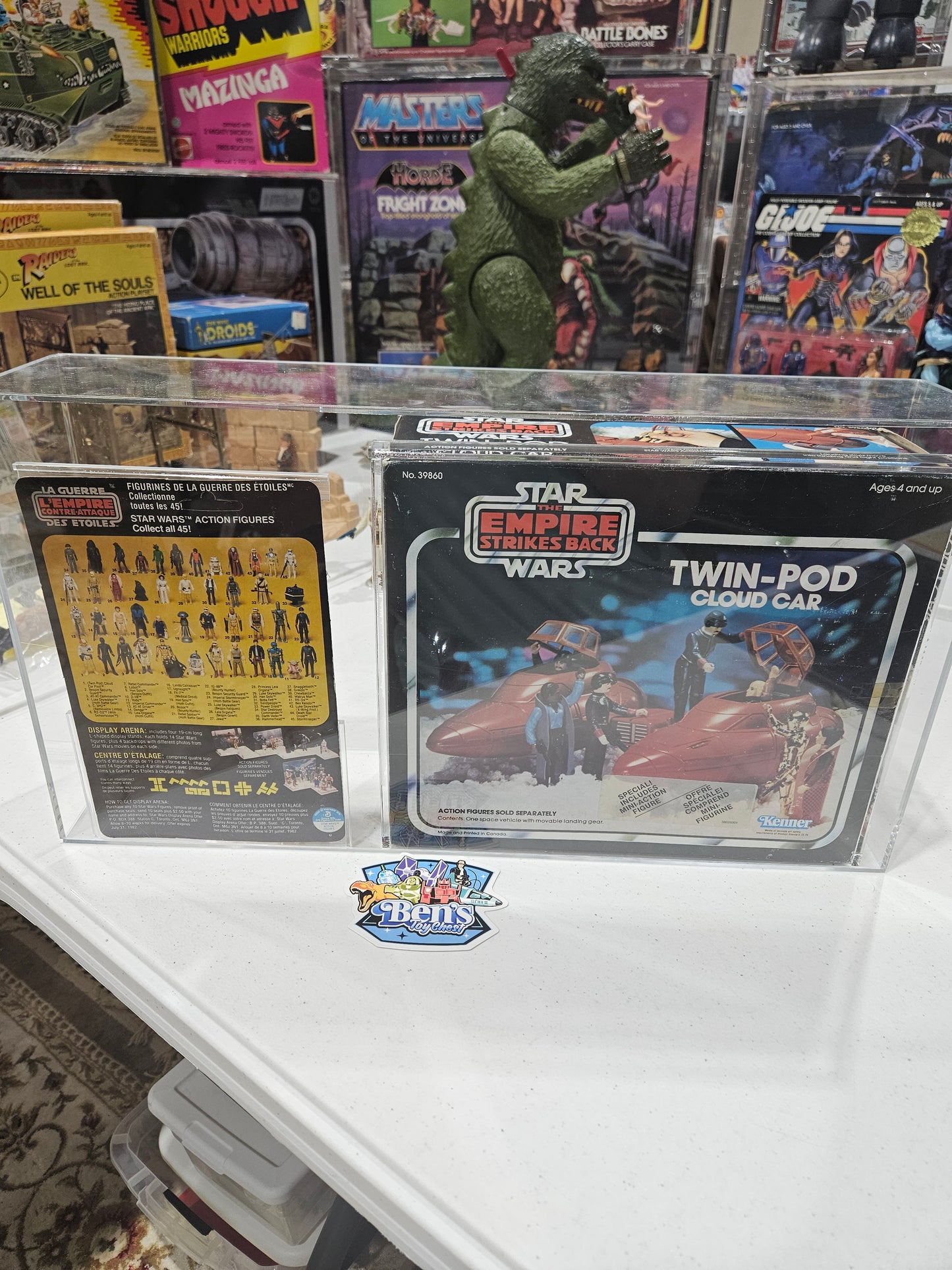 1980 Kenner Canada Star Wars Twin-Pod Cloud Car AFA 80 Q-NM