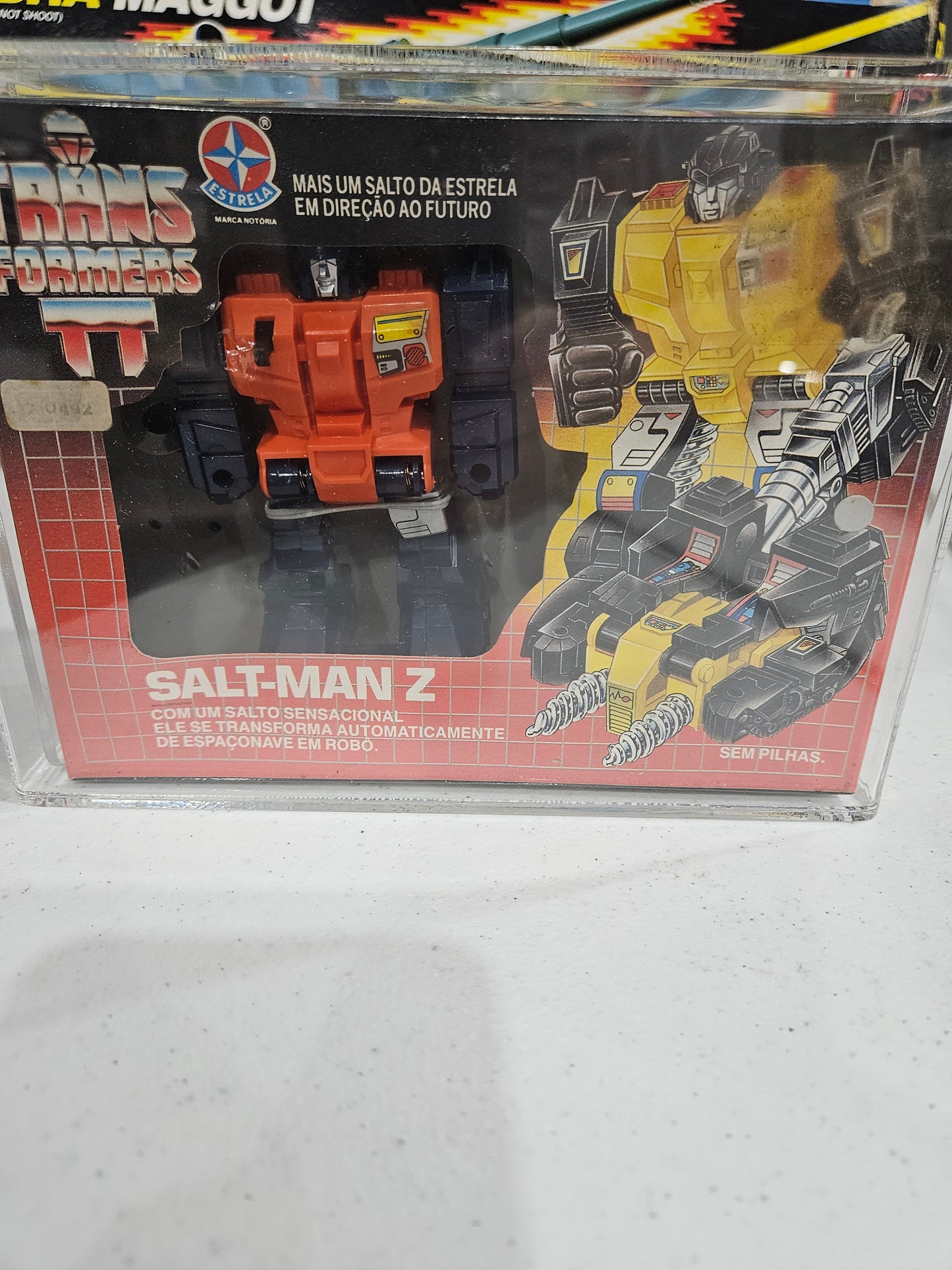1985 Estrela Transformers Salt-Man Z CAS 70