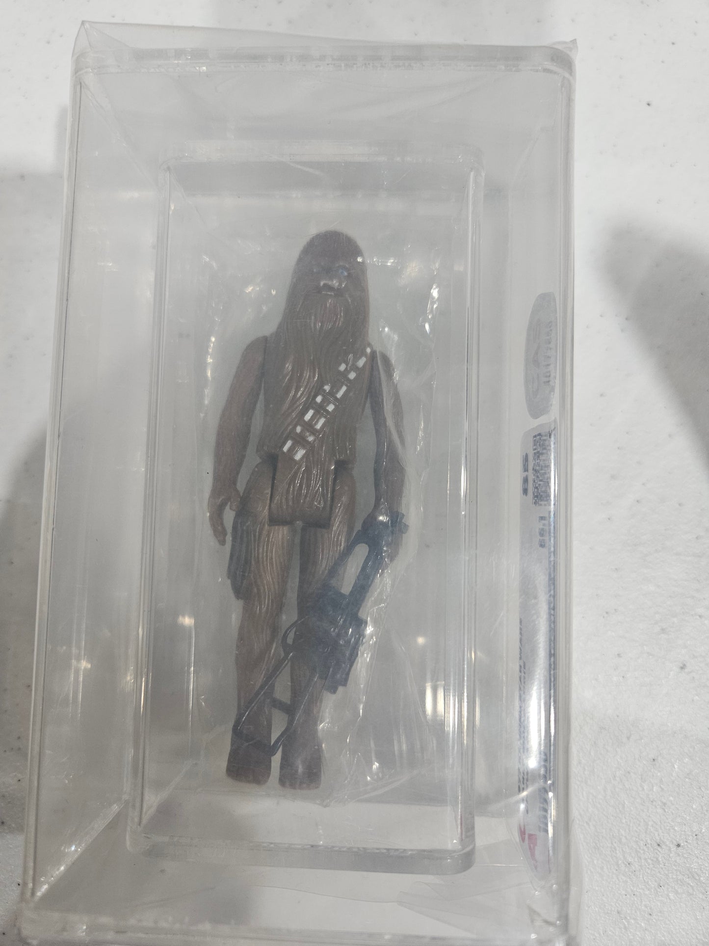 1977 Kenner Star Wars Early Bird Baggie Chewbacca CAS 85