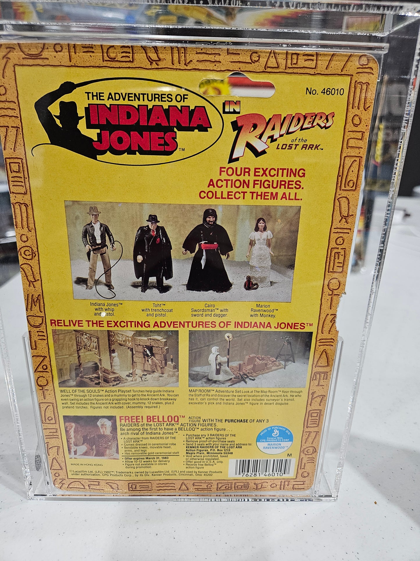 1982 Kenner Indiana Jones Marion Ravenwood CAS 70+