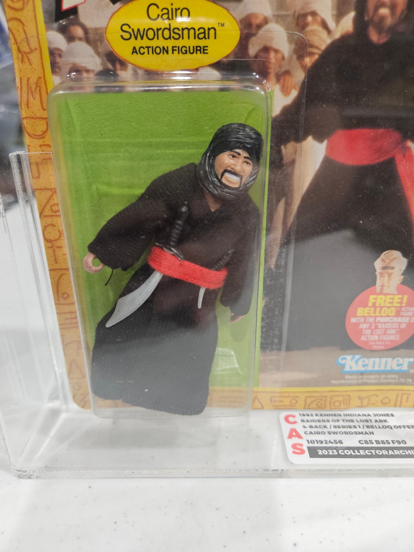 1982 Kenner Indiana Jones Cairo Swordsman CAS 85