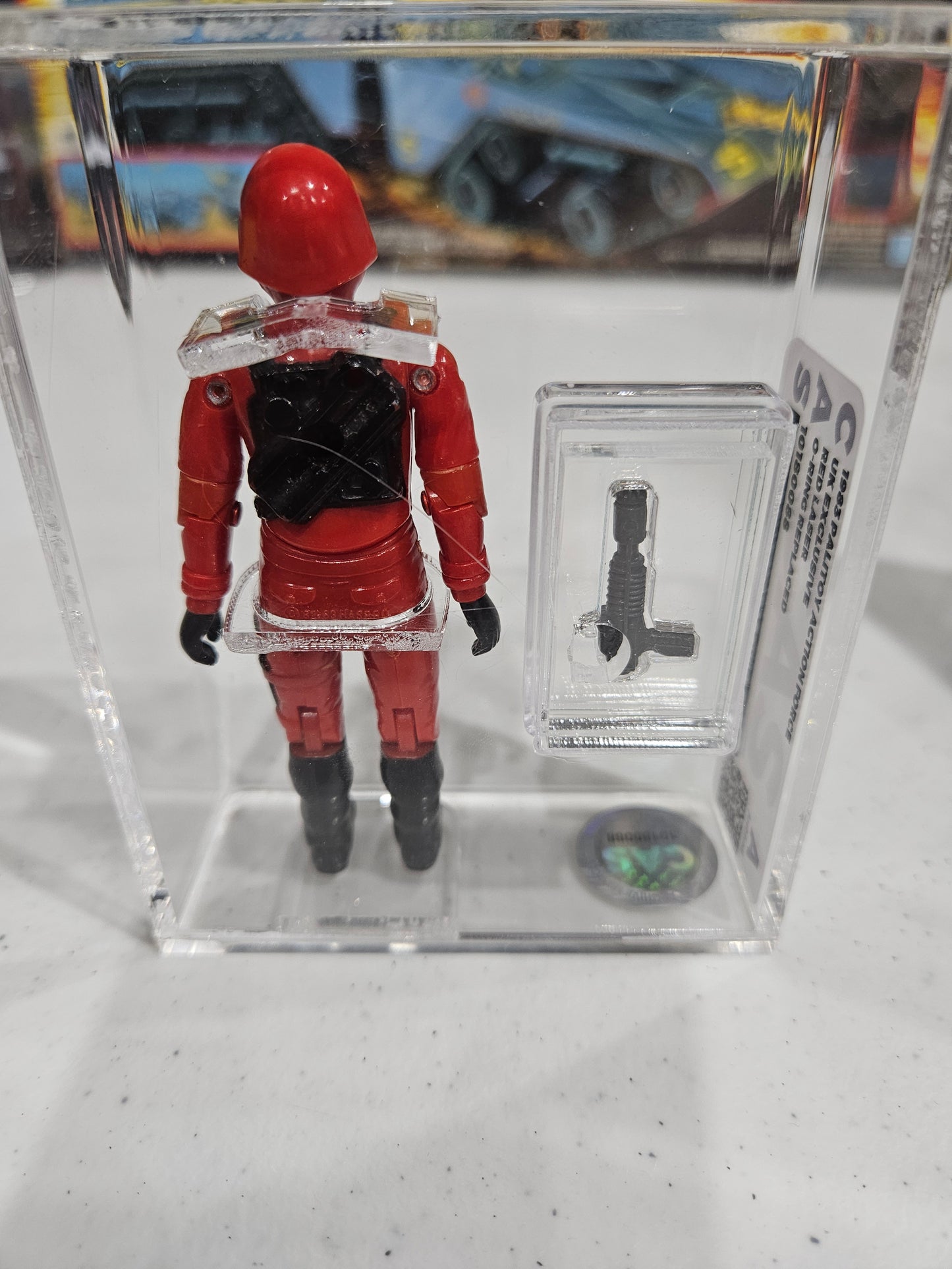 1983 Palitoy Action Force Red Laser CAS A Loose