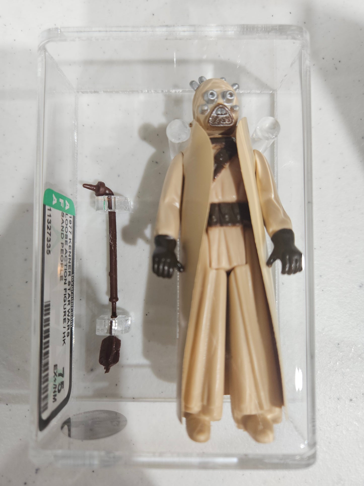 1977 Kenner Star Wars Sand People AFA 75 EX+/NM Loose
