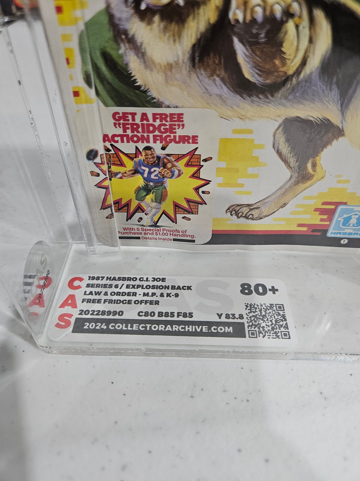 1987 Hasbro GI Joe Law & Order CAS 80+