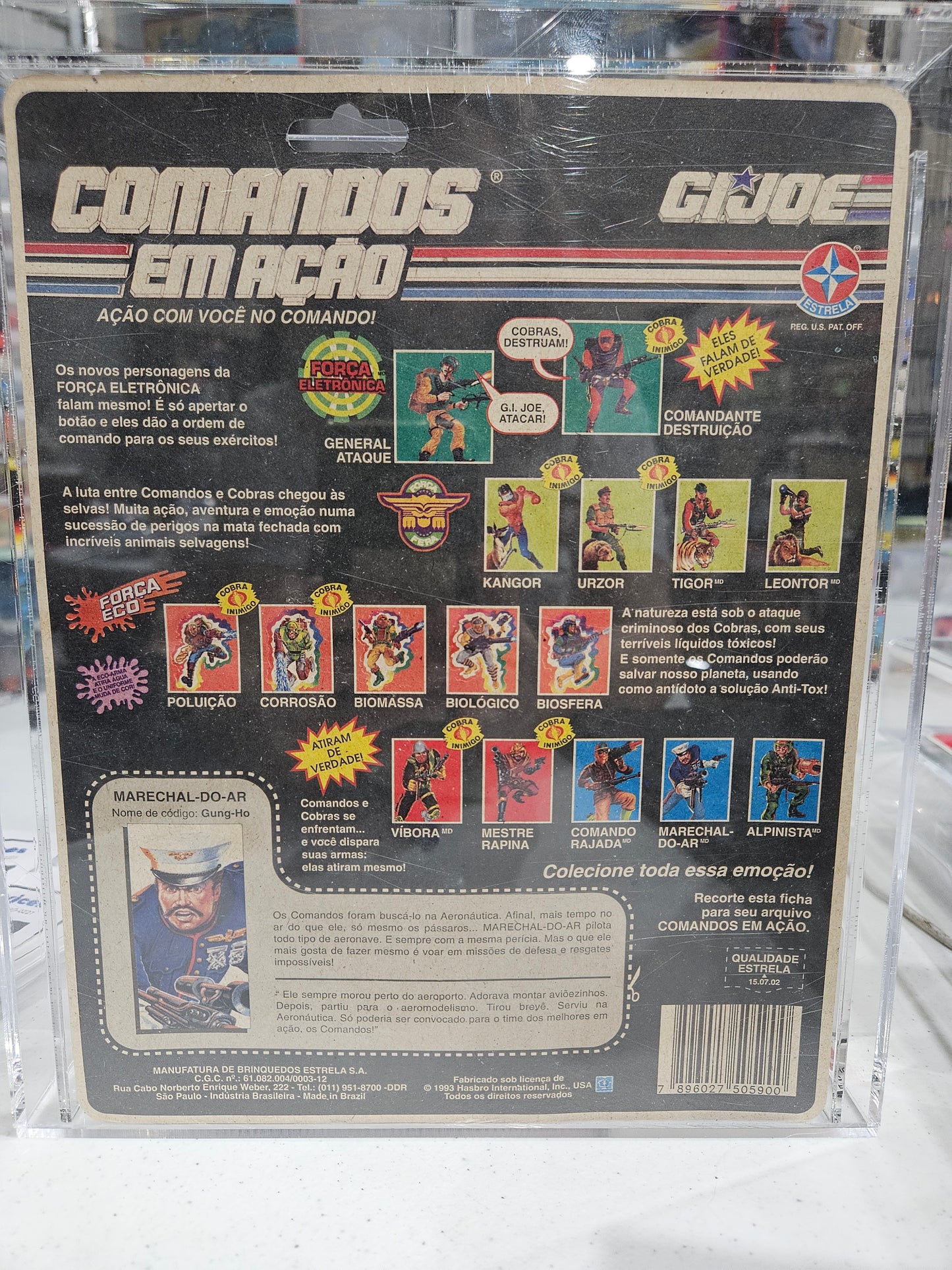 1993 Estrela Comandos Em Acao Gung-Ho AFA 80+