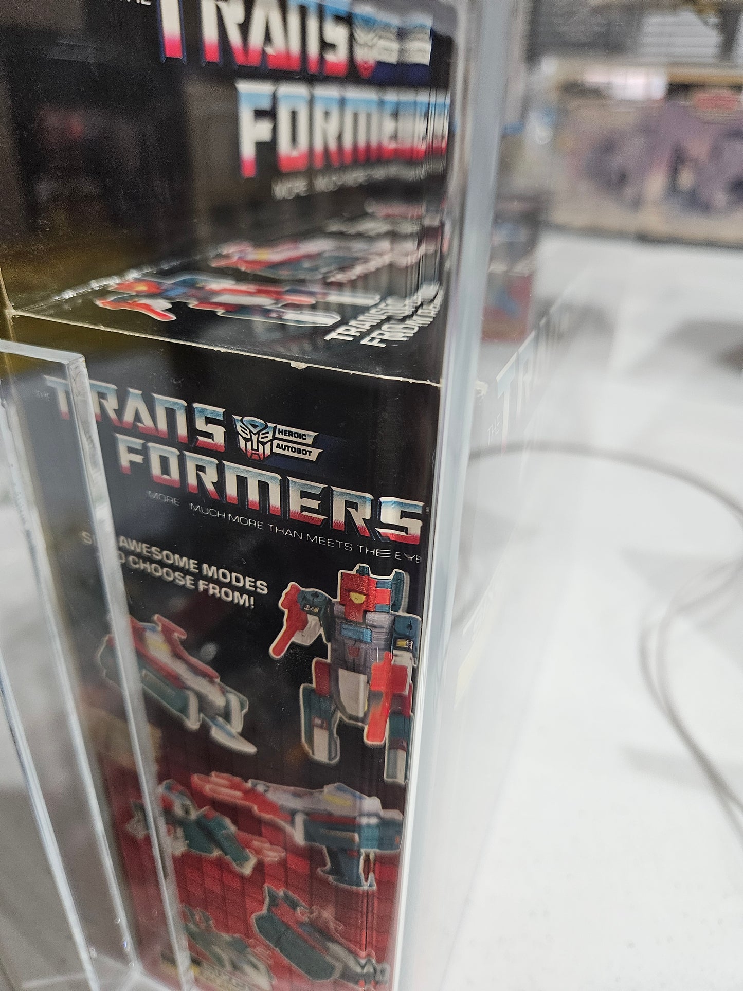 1987 Hasbro Transformers Quickswitch AFA 80 Q-NM