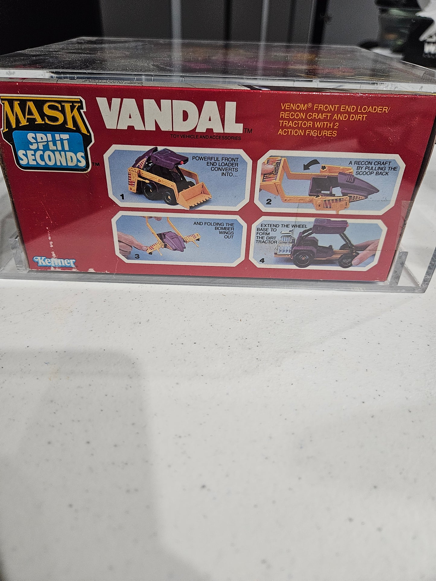 1988 Kenner MASK Vandal AFA 85 NM+