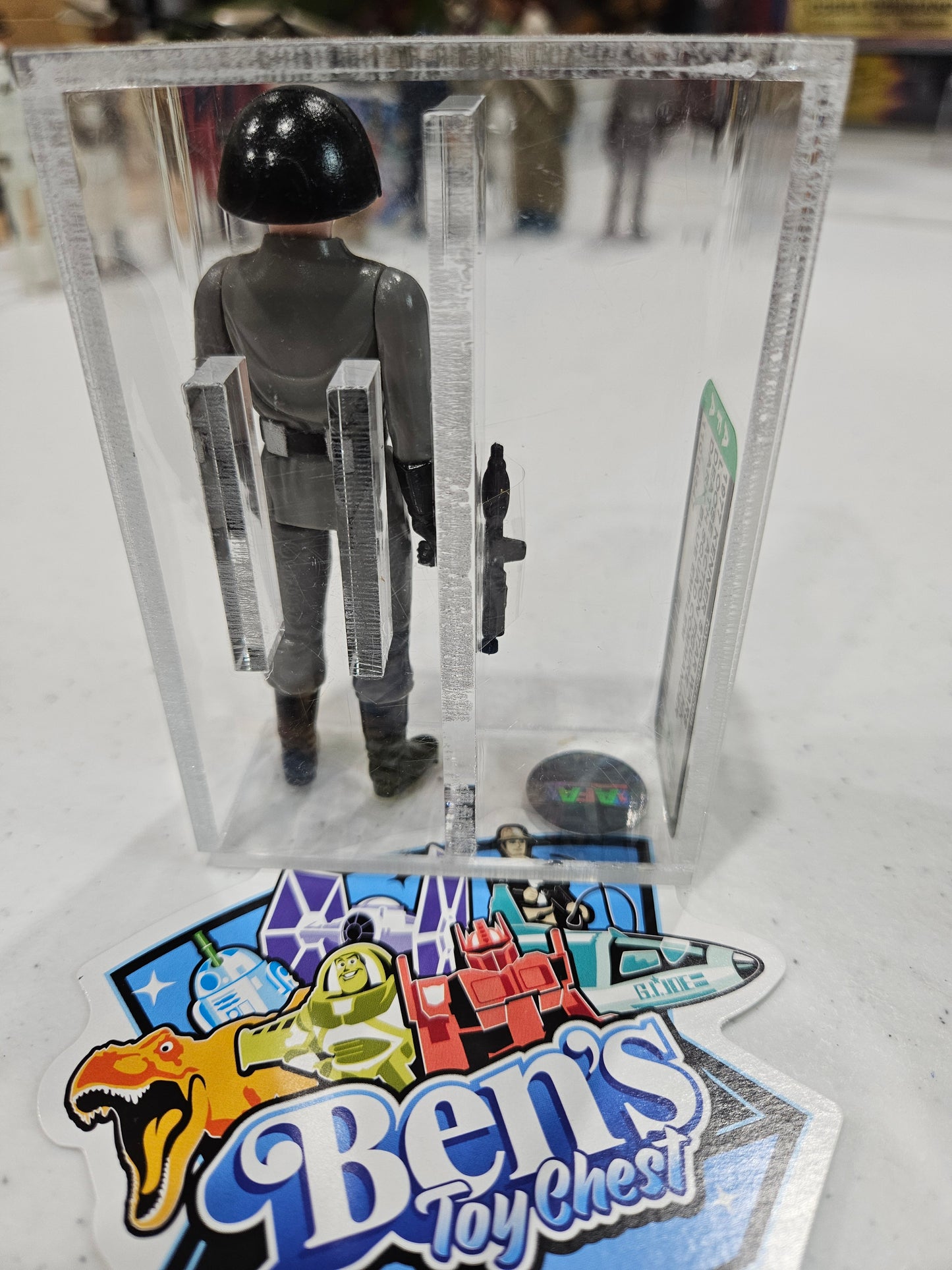 1977 Kenner Star Wars Death Squad Commander AFA 85 NM+