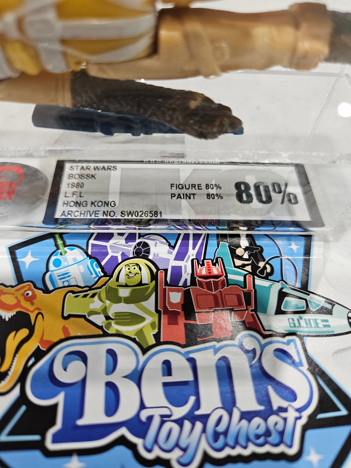 1980 Kenner Star Wars Bossk UKG 80%