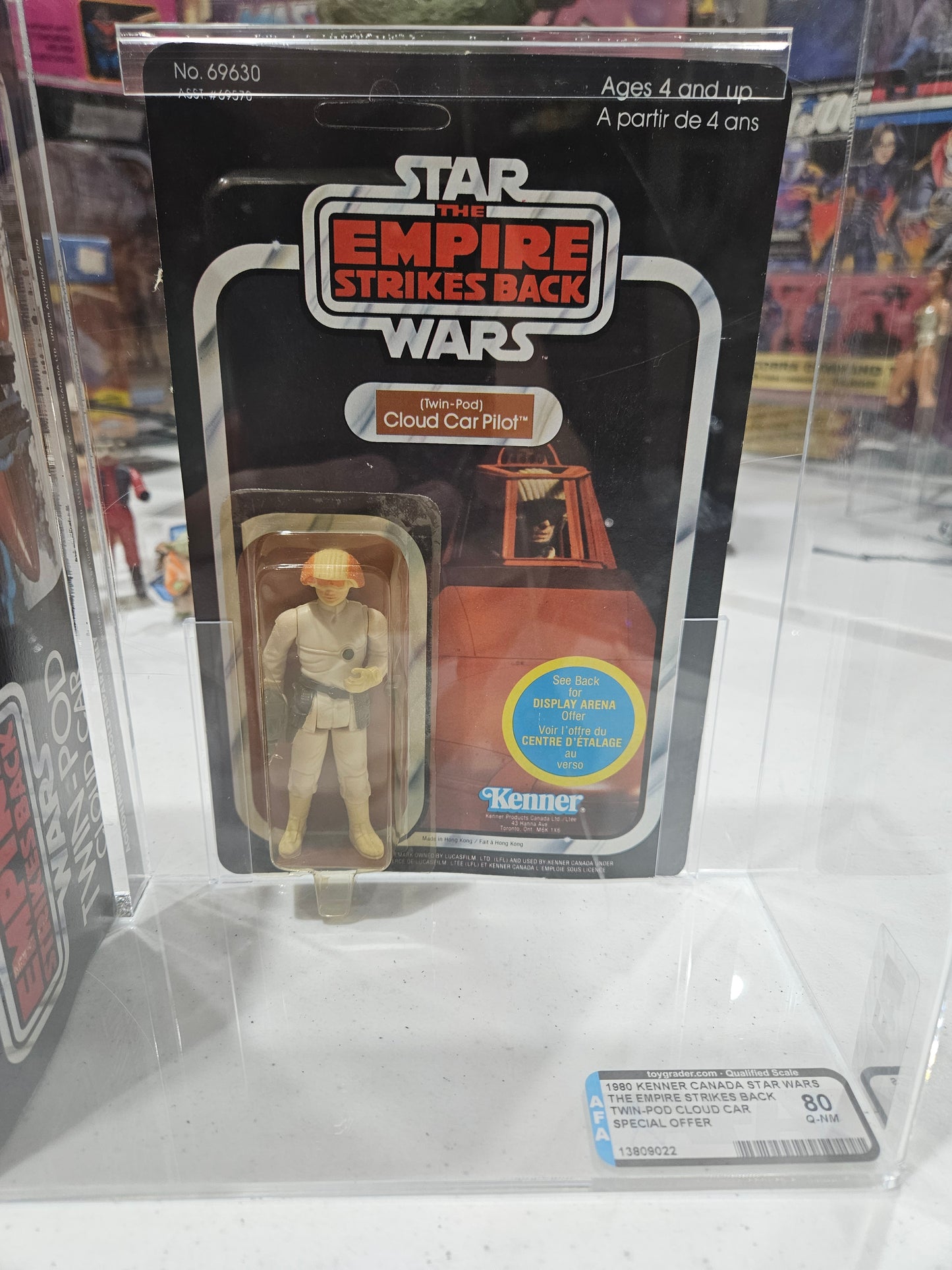 1980 Kenner Canada Star Wars Twin-Pod Cloud Car AFA 80 Q-NM