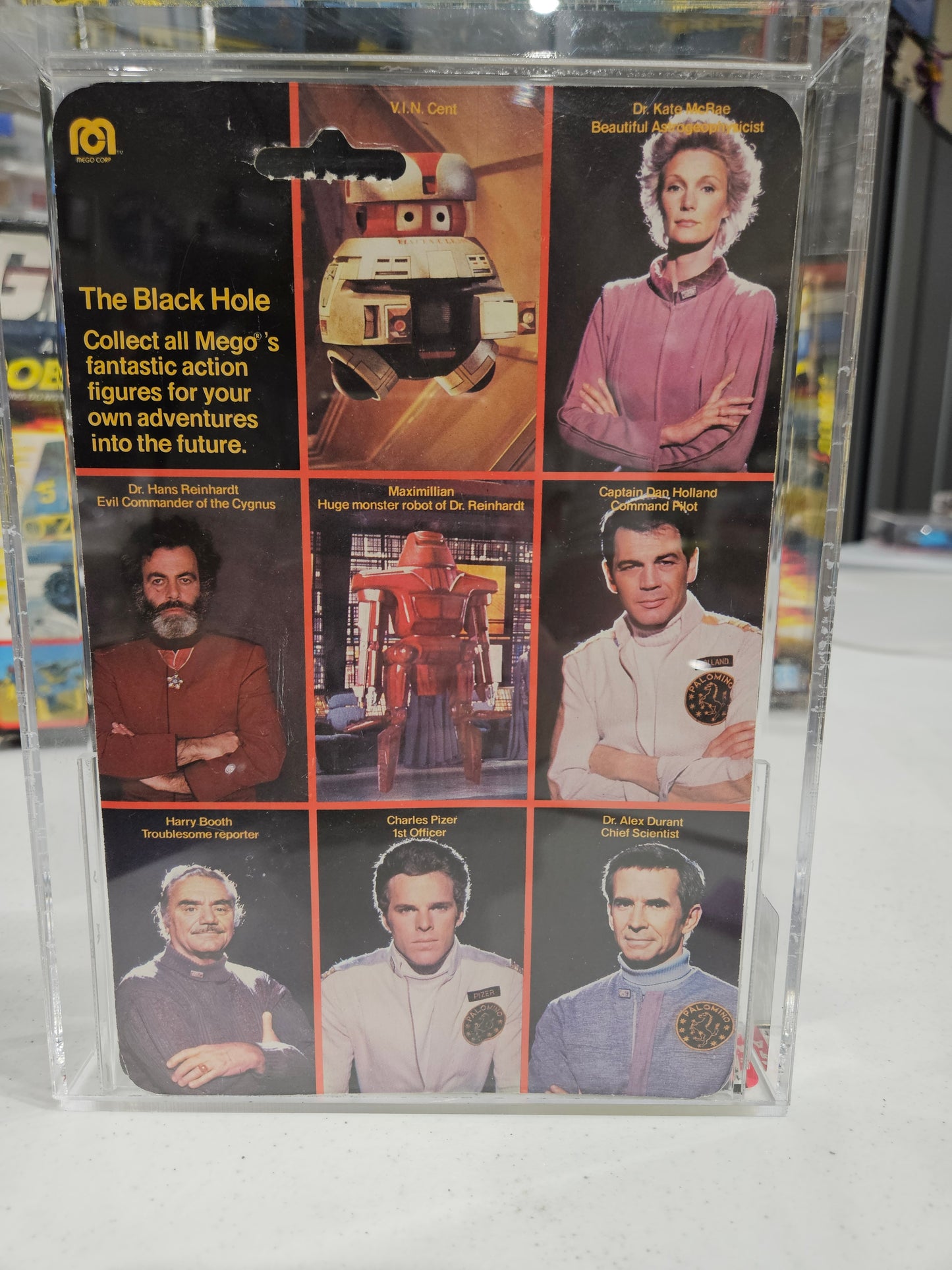 1979 Mego Black Hole Capt. Dan Holland AFA 80