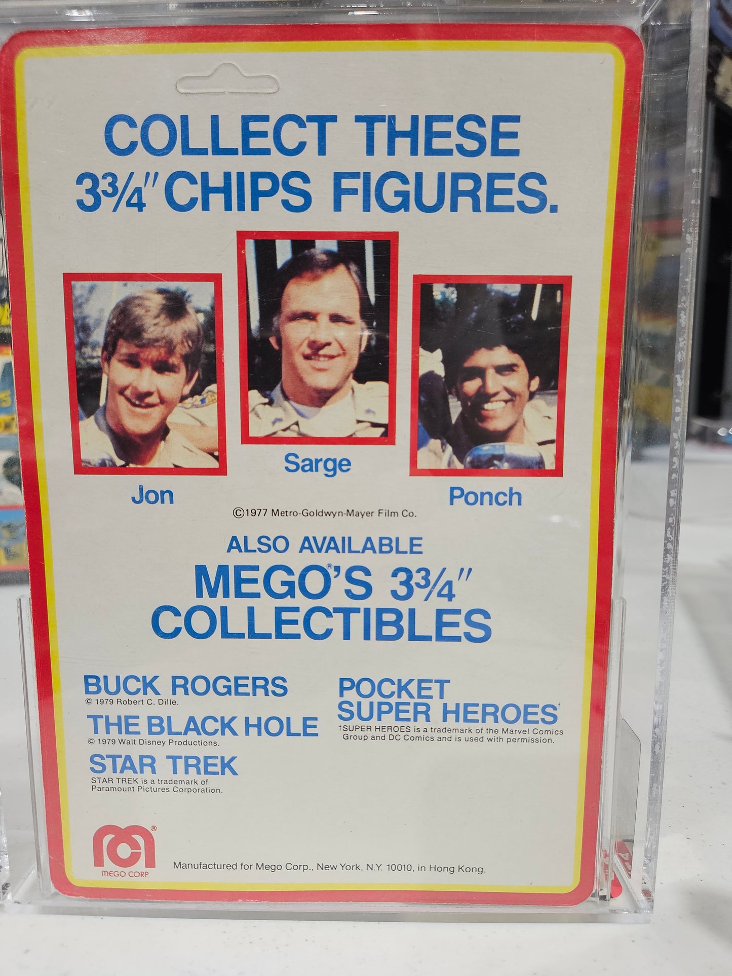 1979 Mego Chips Ponch AFA 85