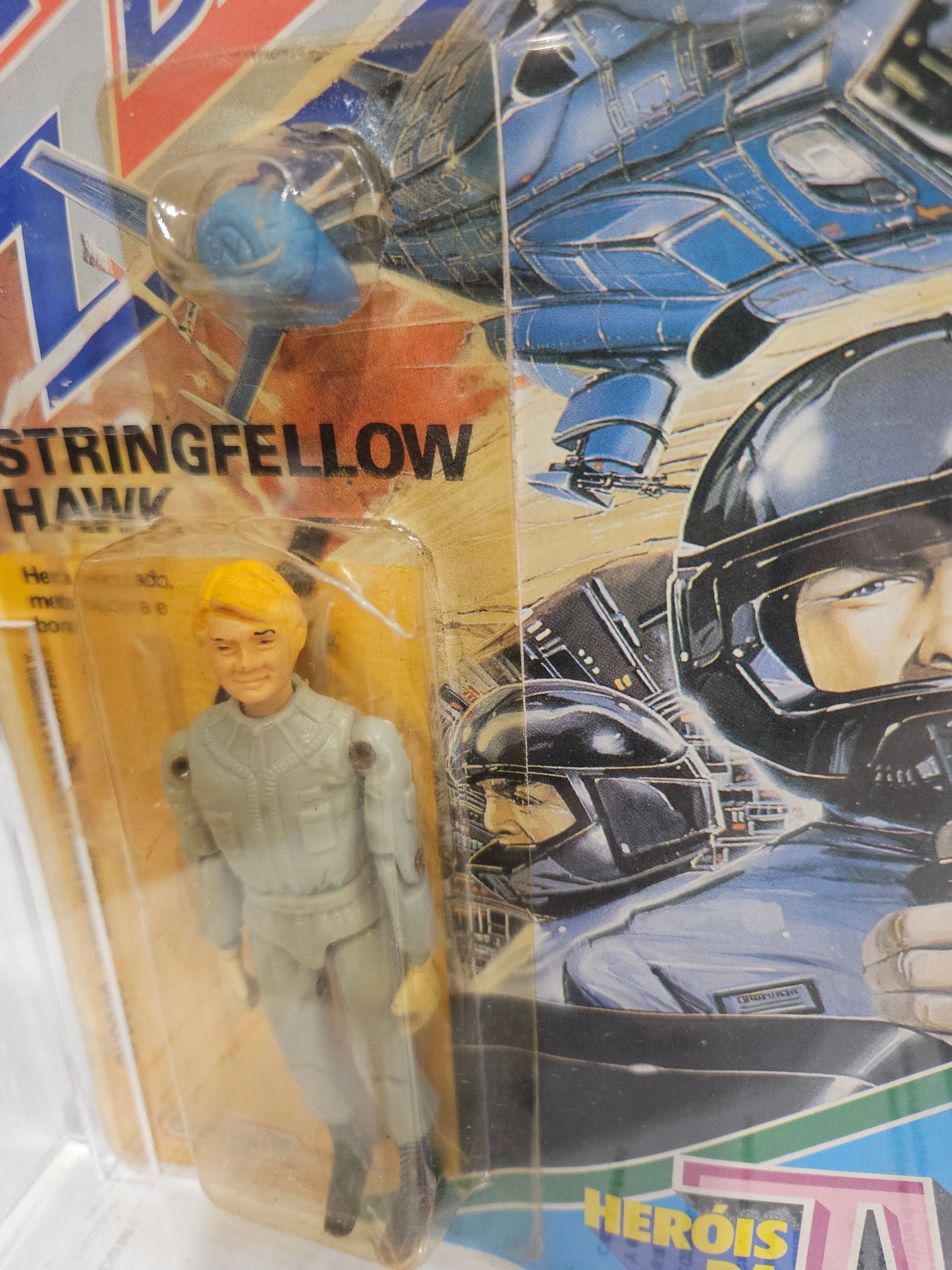 1984 Glasslite TV Toys Aguia De Fogo (Airwolf) Stringellow Hawk CAS 60+