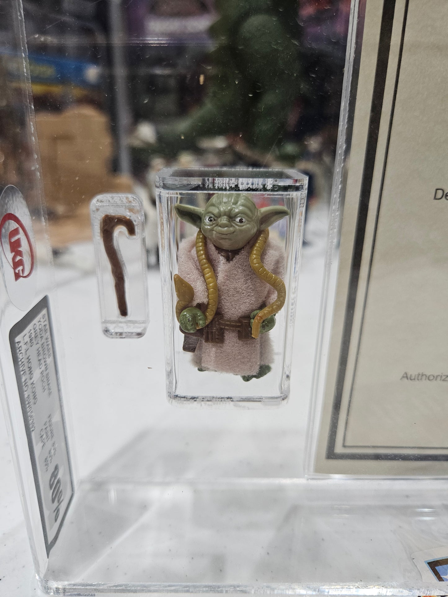 1980 Poch Star Wars Yoda UKG 80%