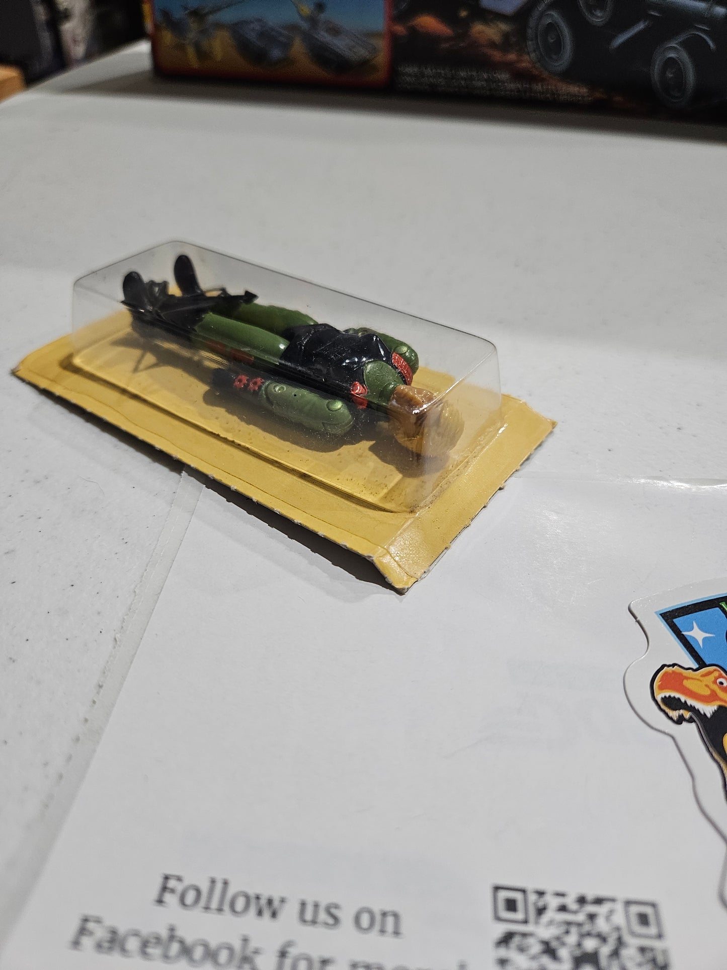 1983 Pallitoy GI Joe Action Force Quarrel On Card