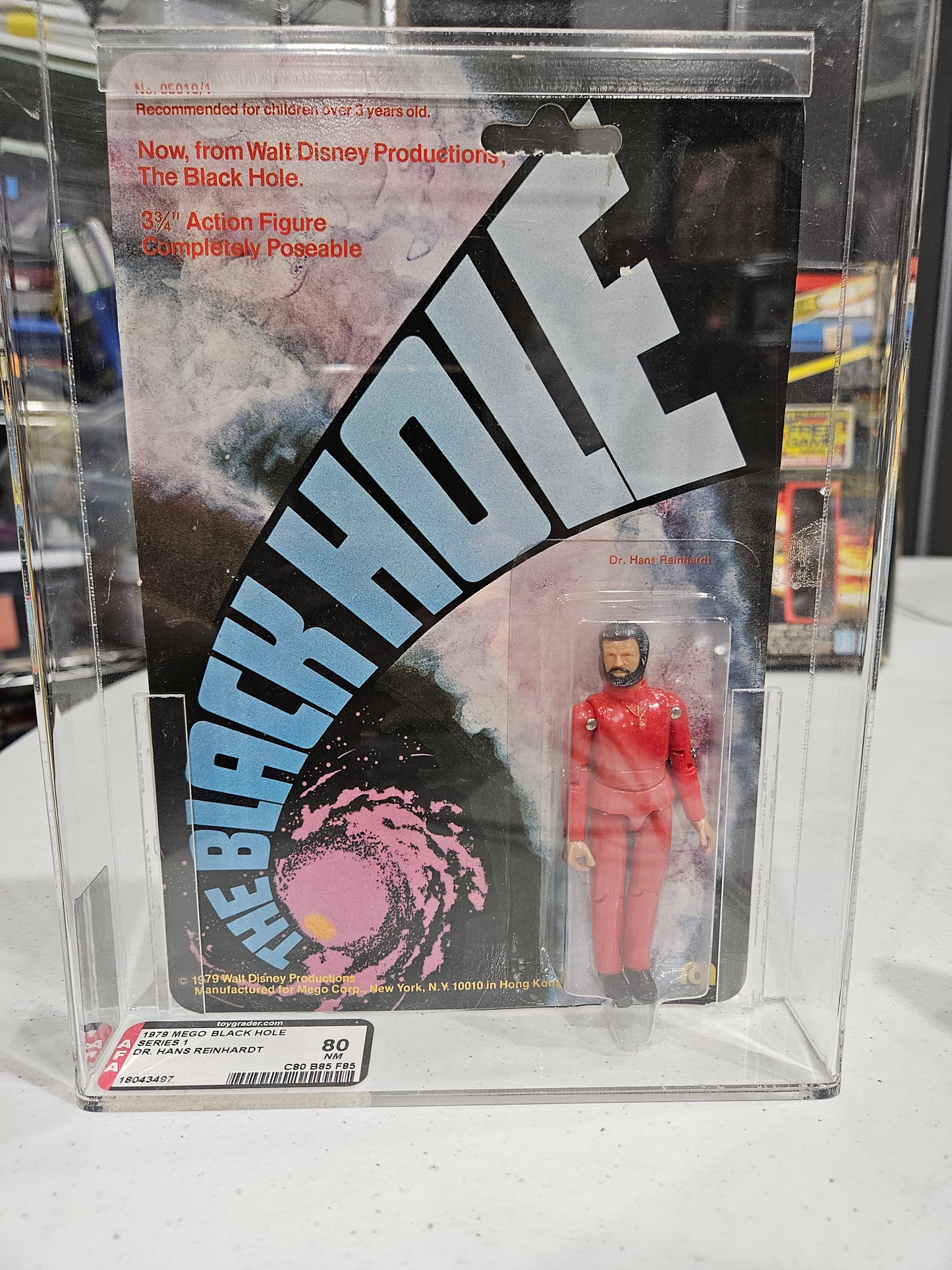 1979 Mego Black Hole Dr. Han's Reinhardt AFA 80