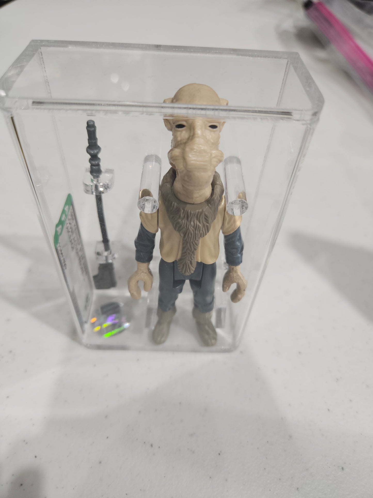 1985 Kenner Star Wars Yak Face AFA 80 Loose