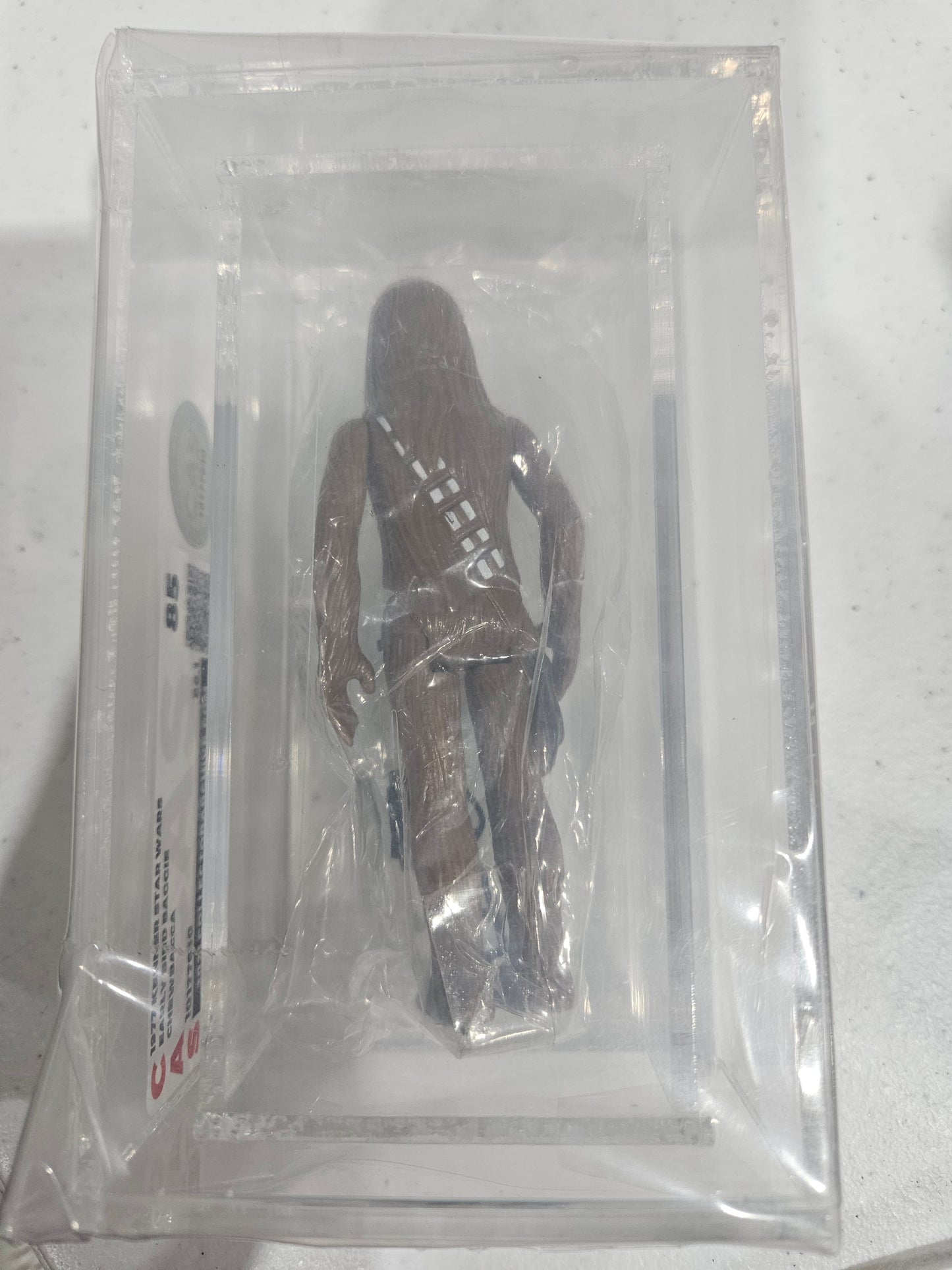 1977 Kenner Star Wars Early Bird Baggie Chewbacca CAS 85