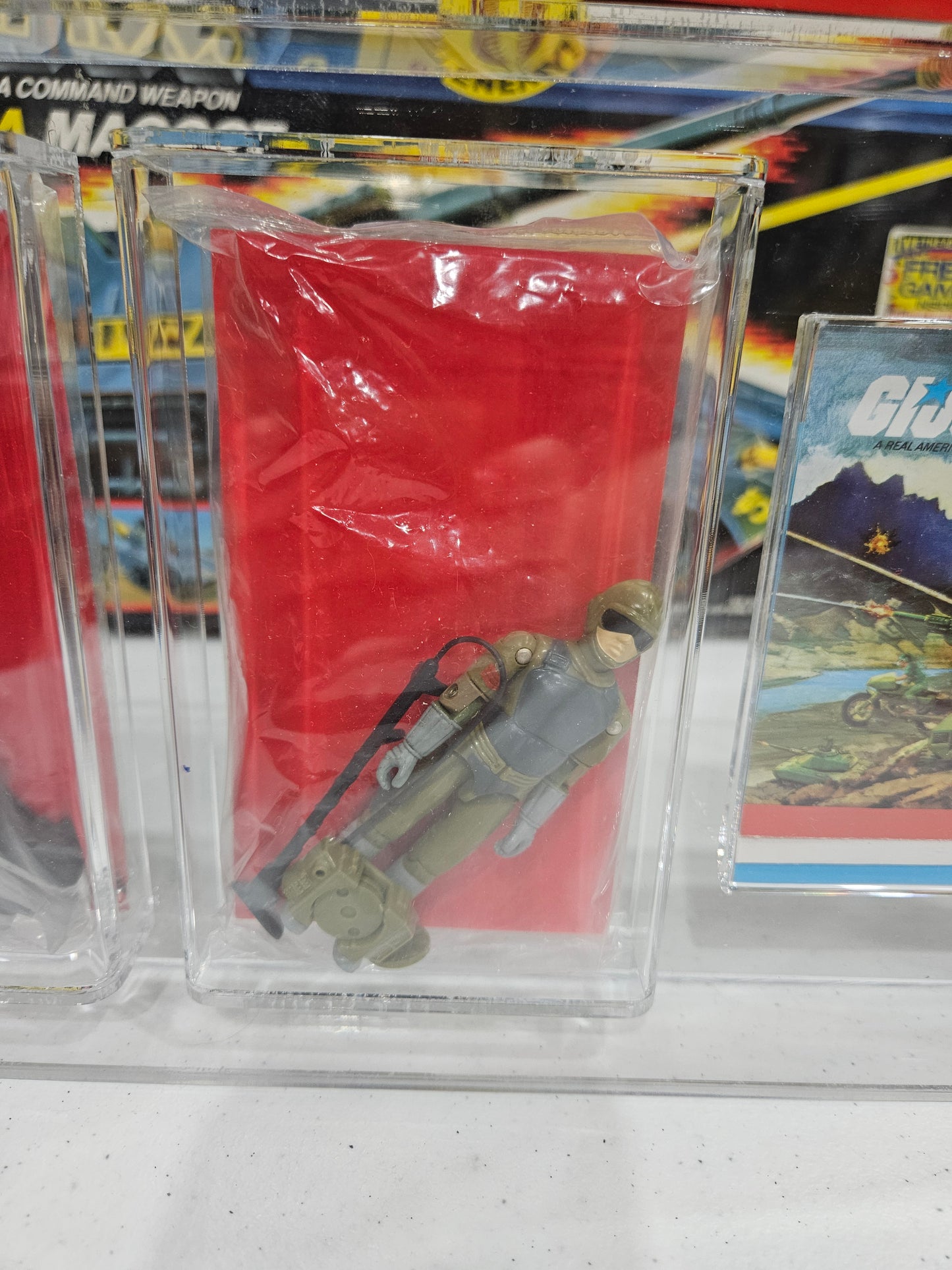 1983 Hasbro GI Joe 3pk Dept Store AFA U85+