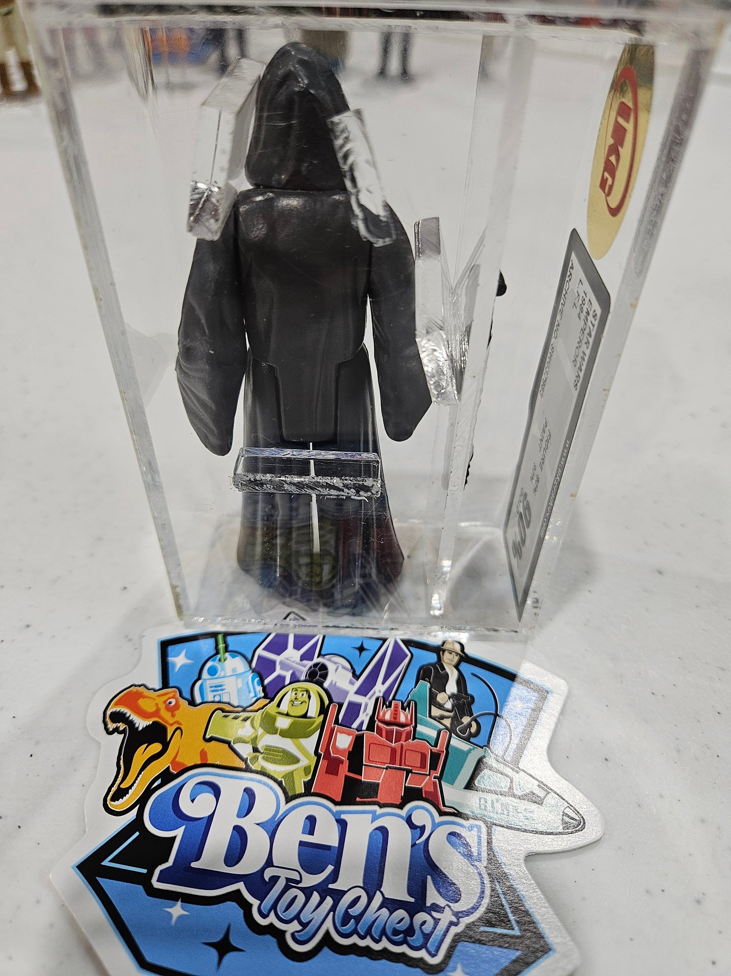 1984 Kenner Star Wars The Emperor UKG 90% Gold