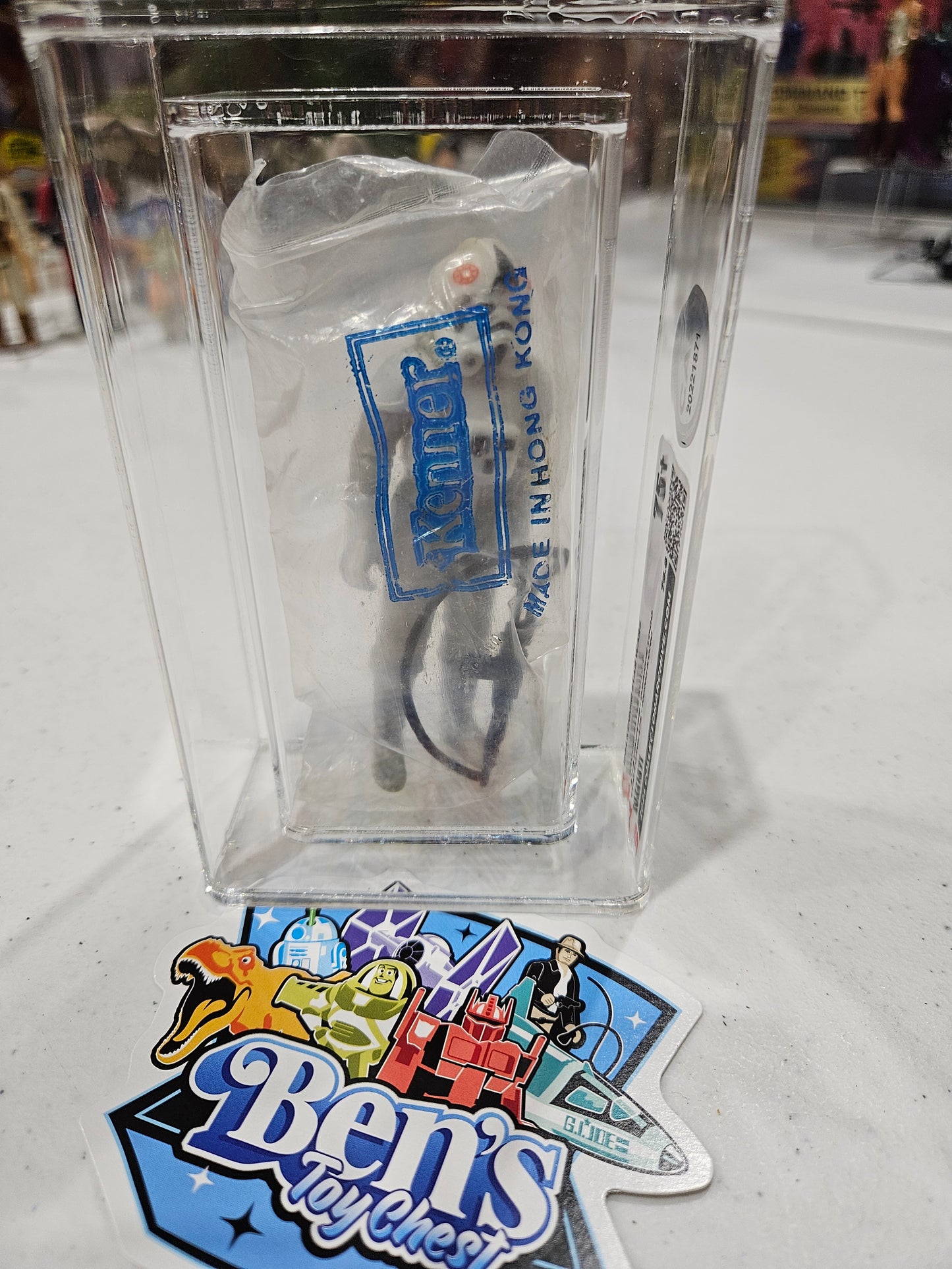 1984 Kenner Star Wars Baggie AT-AT Driver CAS 75+
